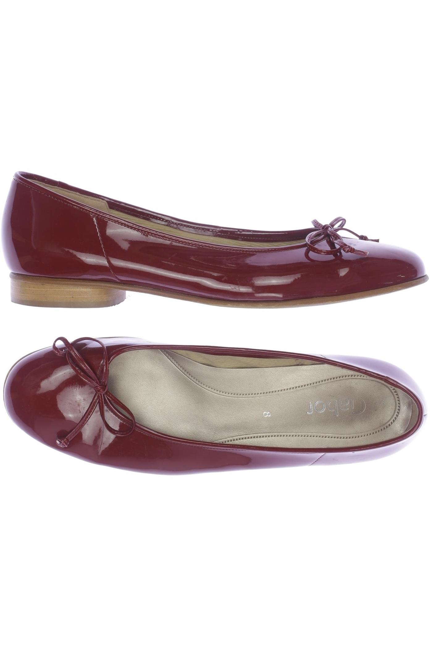 

Gabor Damen Ballerinas, bordeaux, Gr. 8