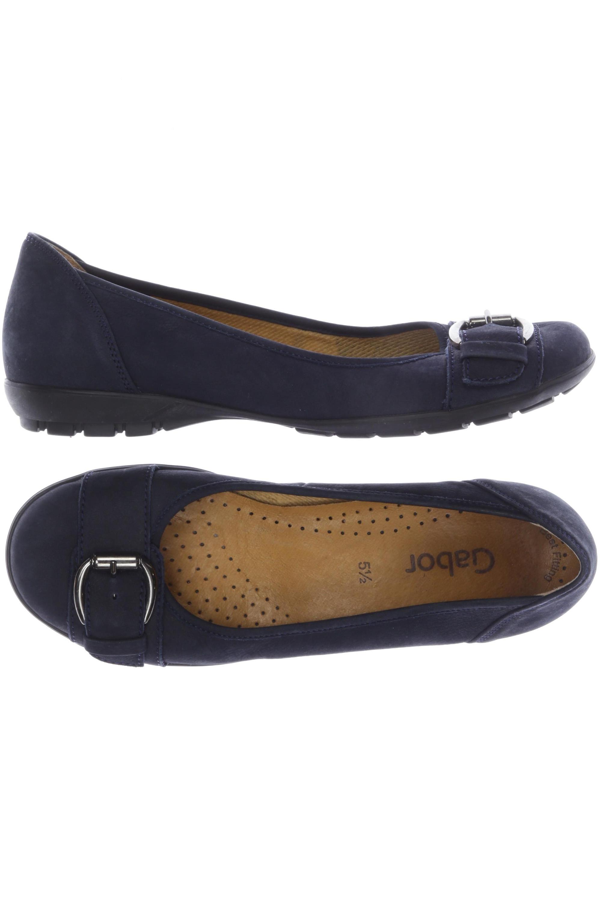 

Gabor Damen Ballerinas, marineblau, Gr. 5.5
