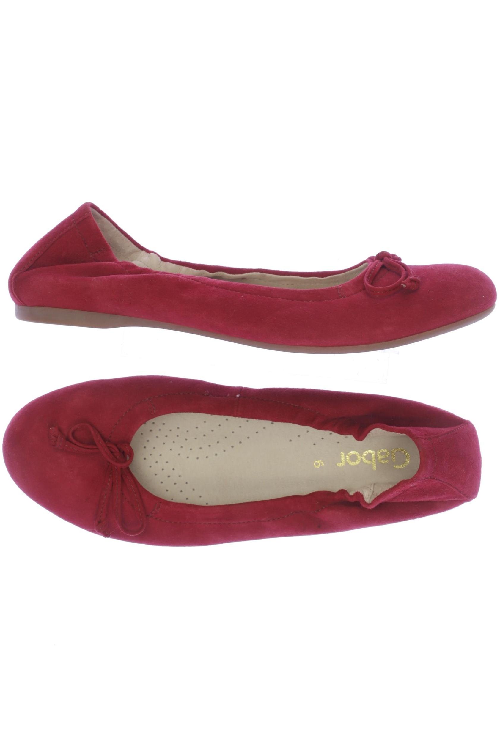 

Gabor Damen Ballerinas, rot, Gr. 6