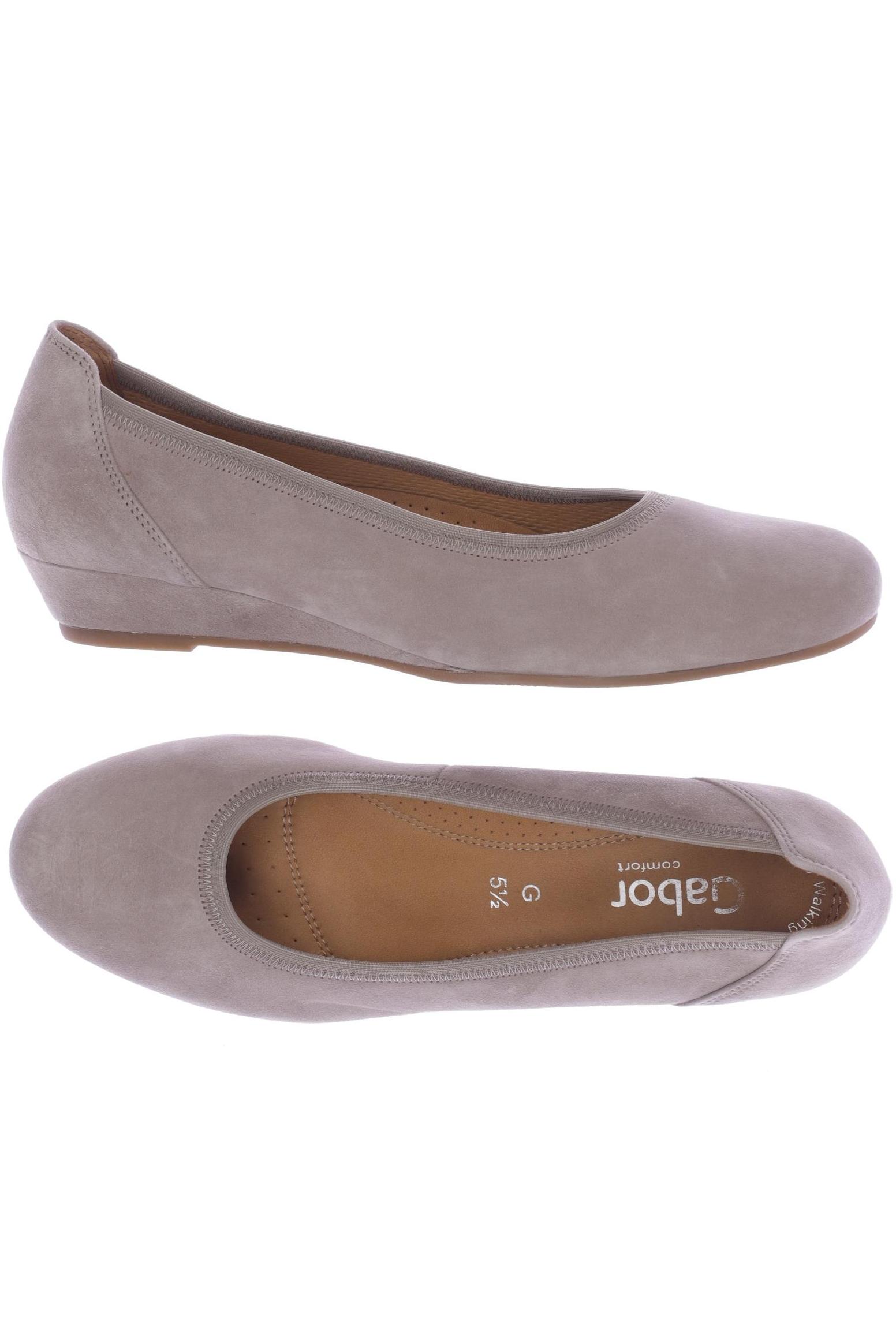 

Gabor Damen Ballerinas, beige, Gr. 5.5