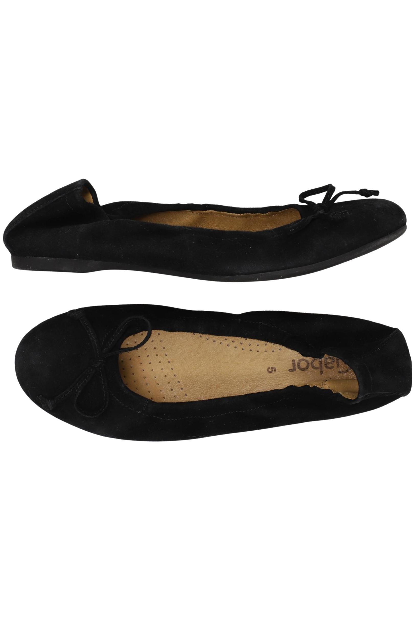 

Gabor Damen Ballerinas, schwarz, Gr. 5