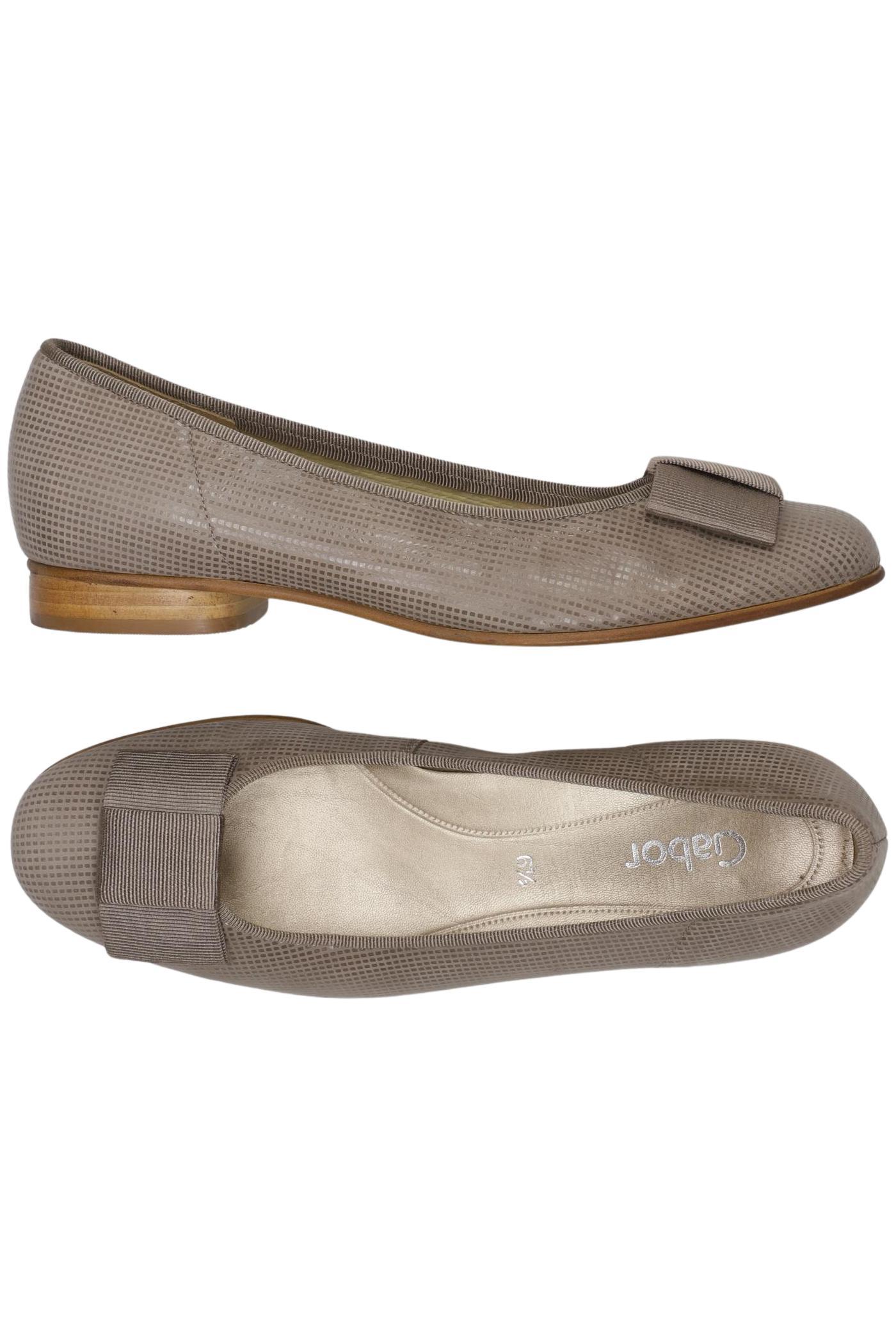 

Gabor Damen Ballerinas, beige, Gr. 6.5