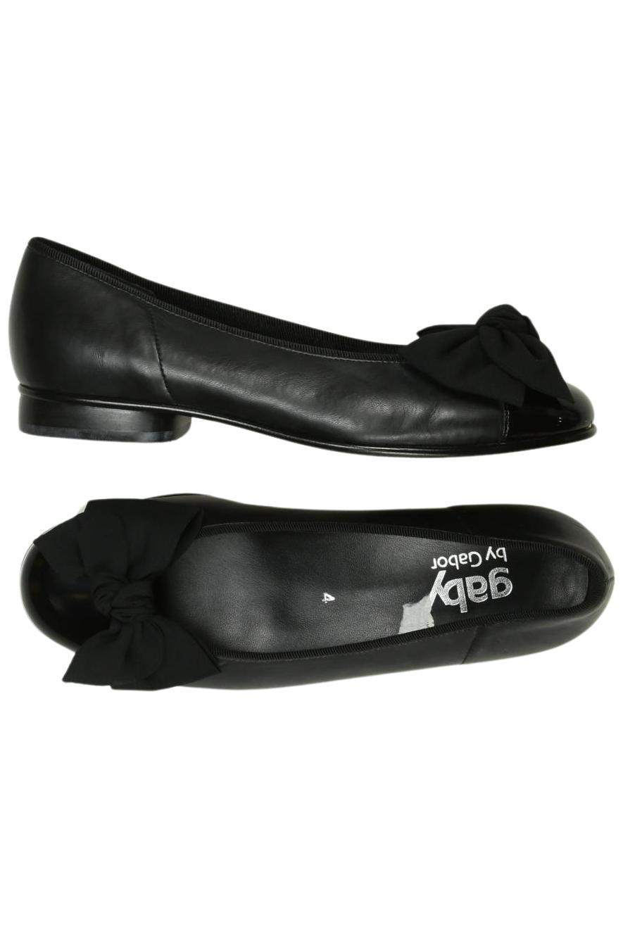

Gabor Damen Ballerinas, schwarz, Gr. 4