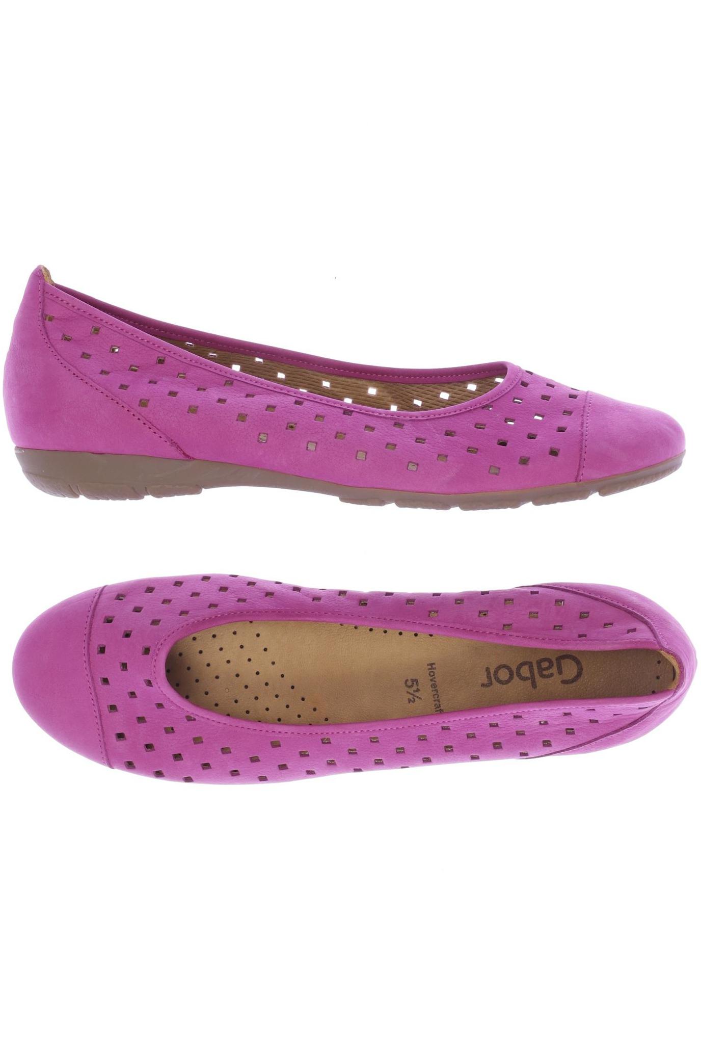 

Gabor Damen Ballerinas, pink, Gr. 5.5