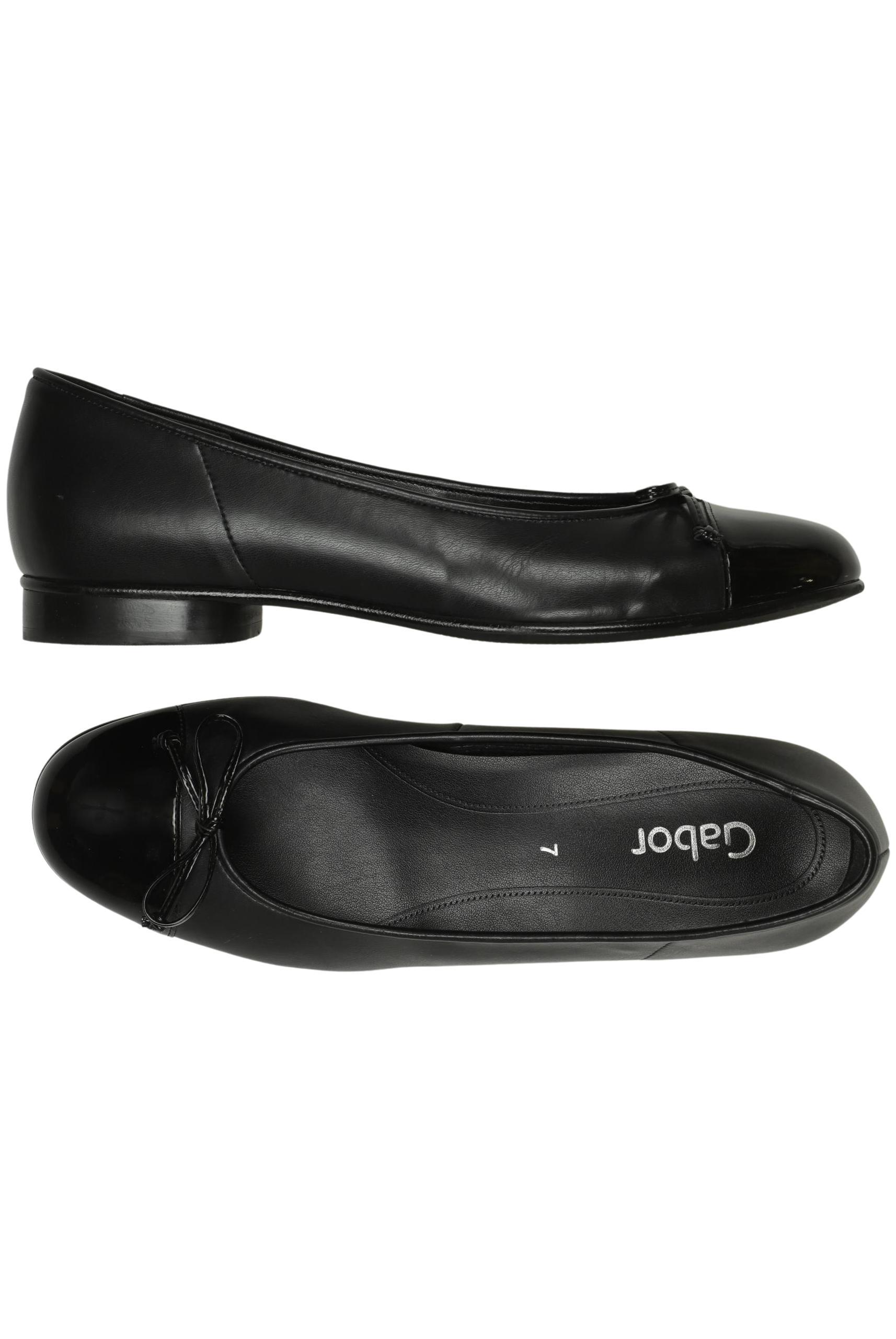 

Gabor Damen Ballerinas, schwarz, Gr. 7