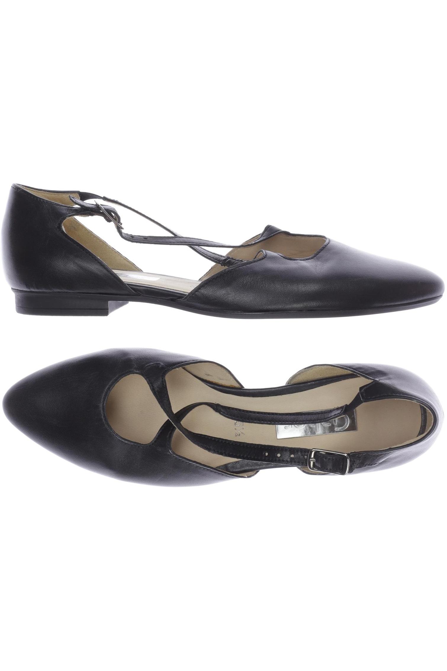 

Gabor Damen Ballerinas, schwarz, Gr. 5.5