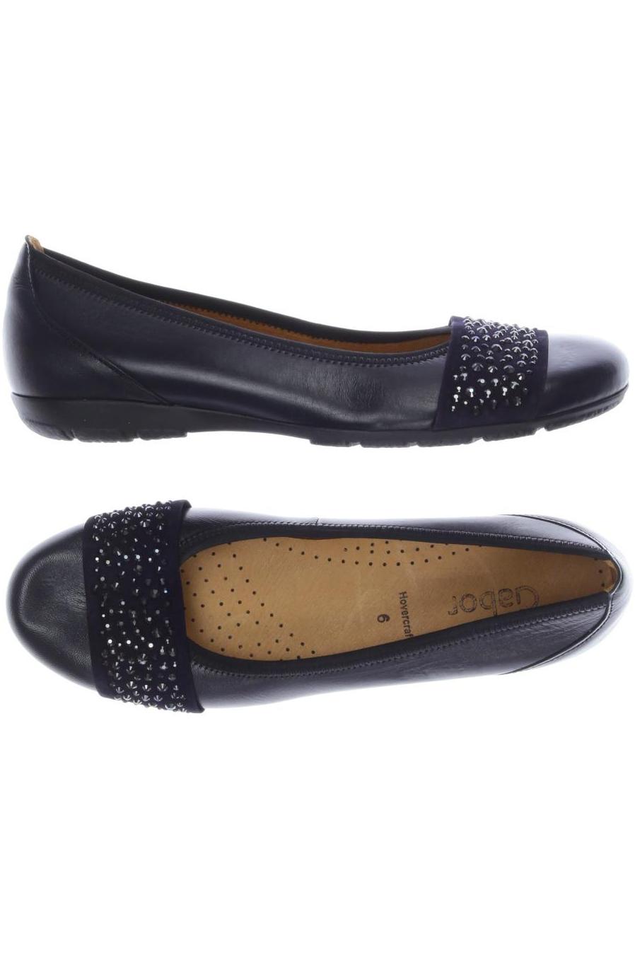 

Gabor Damen Ballerinas, marineblau, Gr. 6