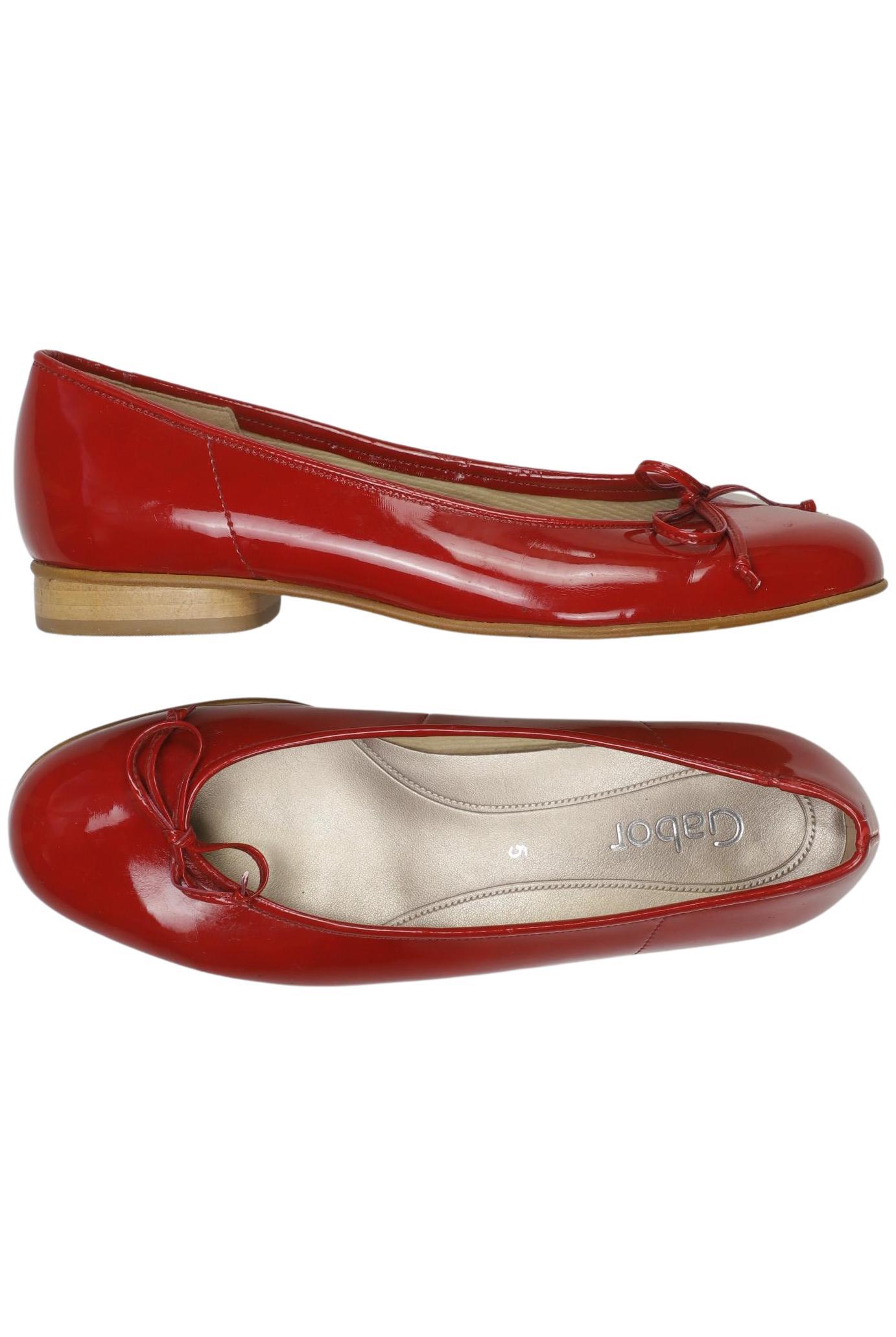 

Gabor Damen Ballerinas, rot, Gr. 5