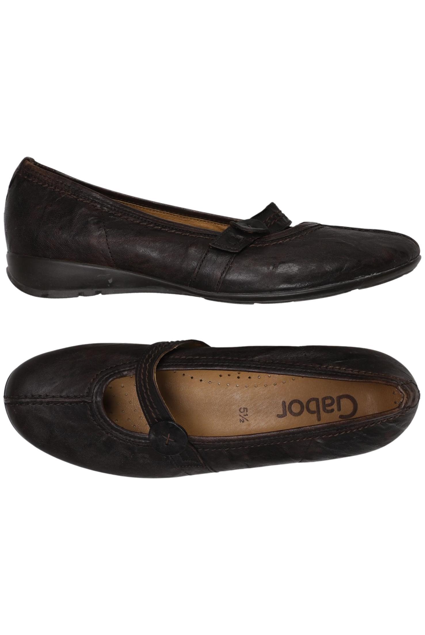 

Gabor Damen Ballerinas, braun, Gr. 5.5