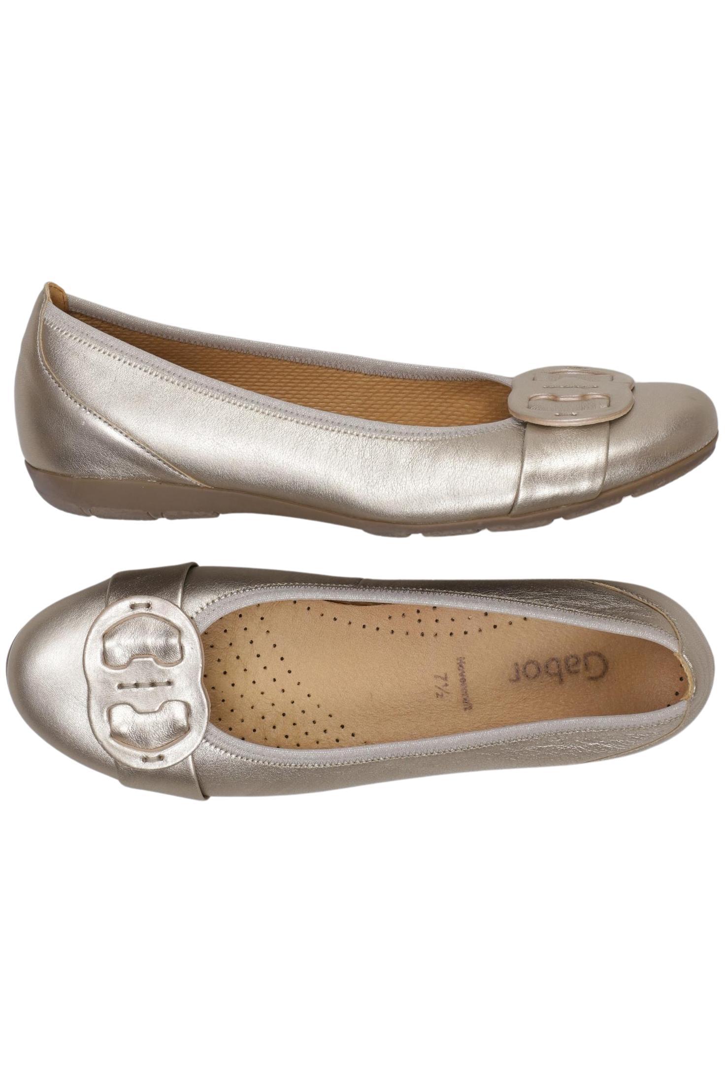 

Gabor Damen Ballerinas, beige, Gr. 7.5
