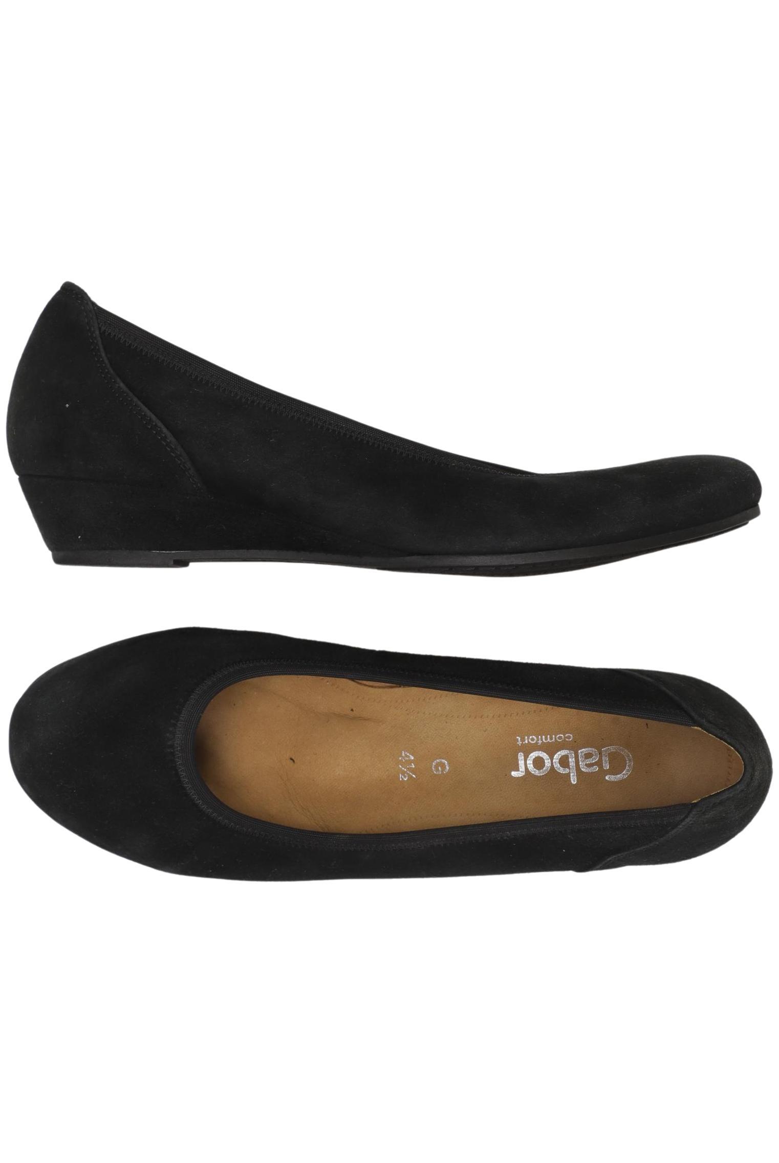 

Gabor Damen Ballerinas, schwarz, Gr. 4.5