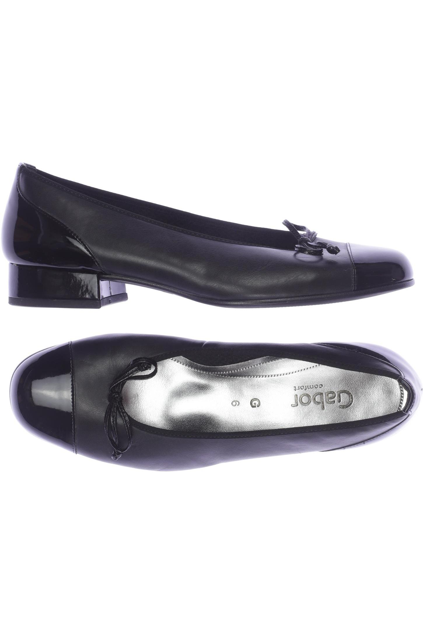 

Gabor Damen Ballerinas, schwarz, Gr. 6