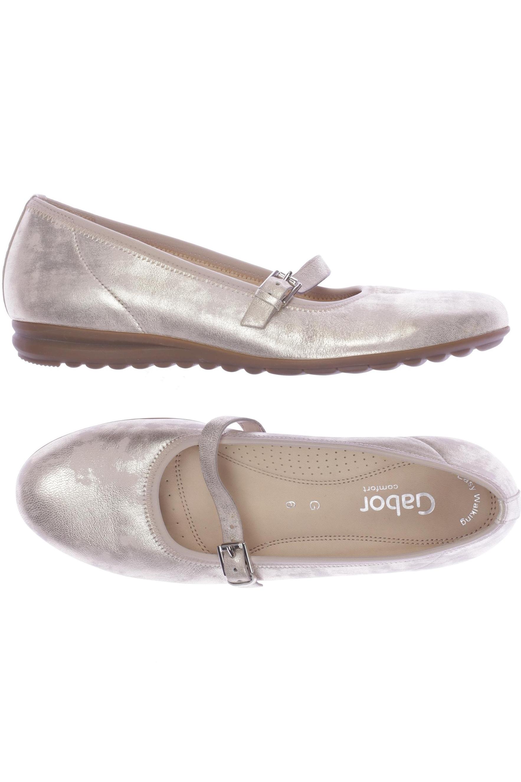 

Gabor Damen Ballerinas, beige, Gr. 6