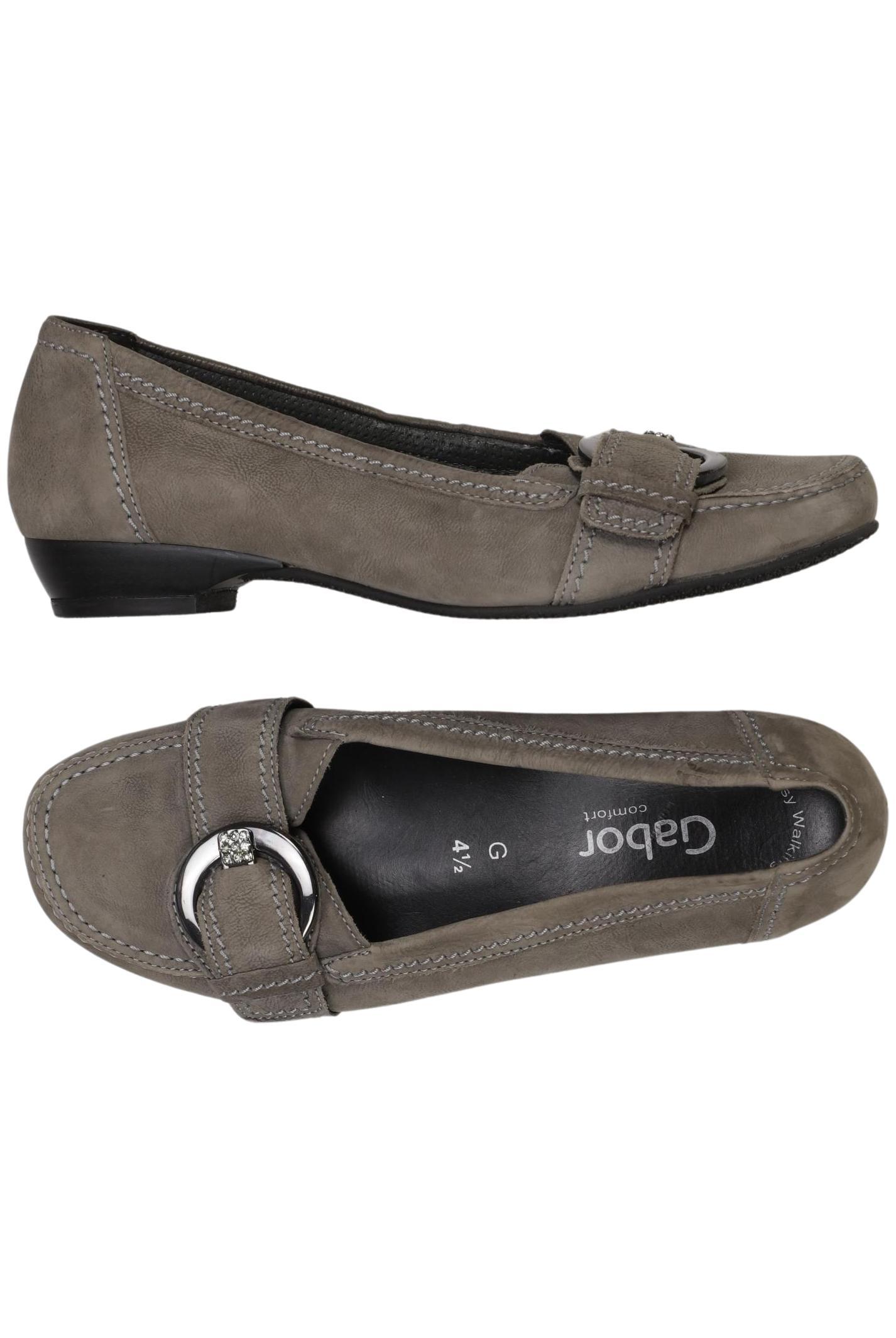 

Gabor Damen Ballerinas, grau, Gr. 4.5