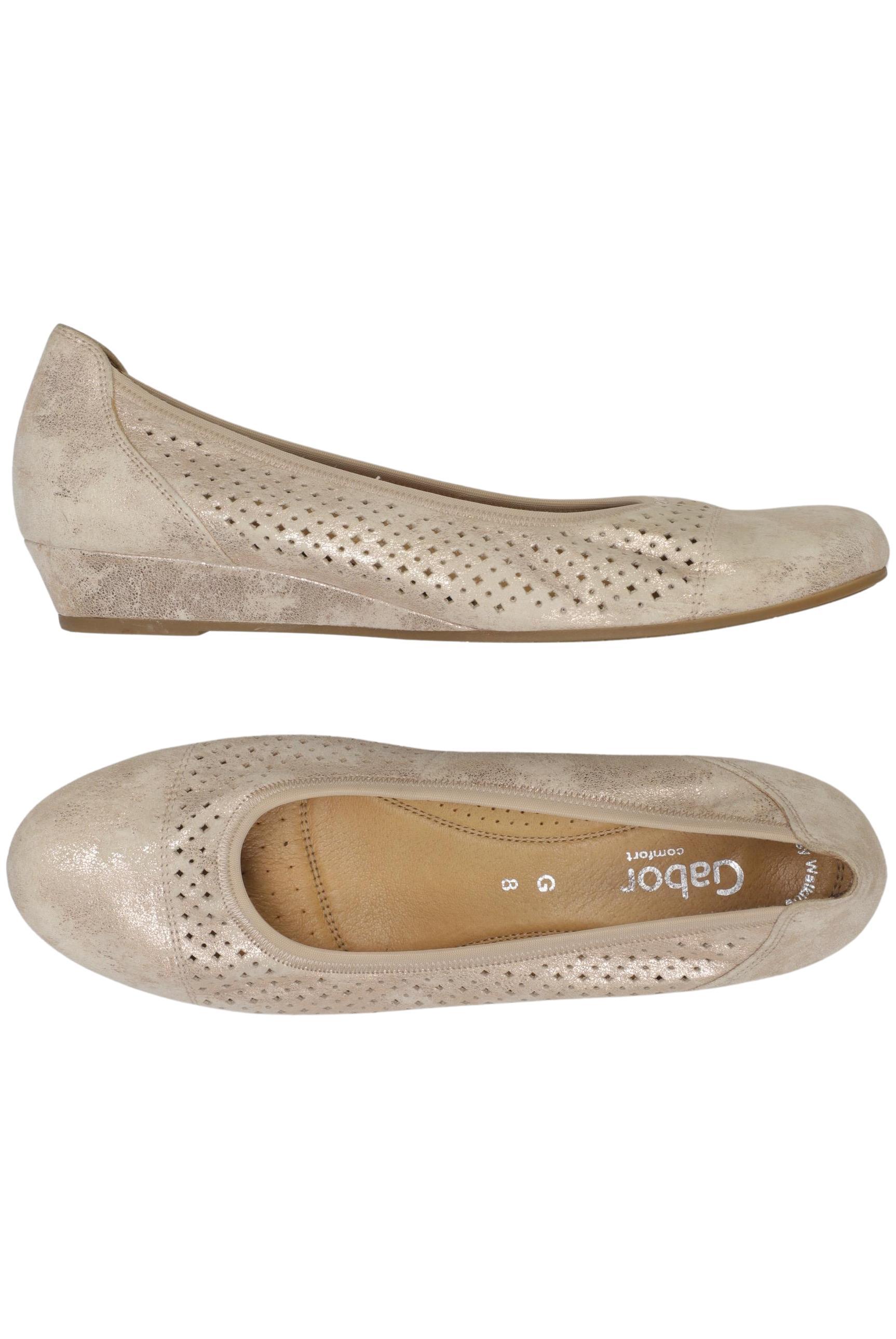 

Gabor Damen Ballerinas, beige, Gr. 8