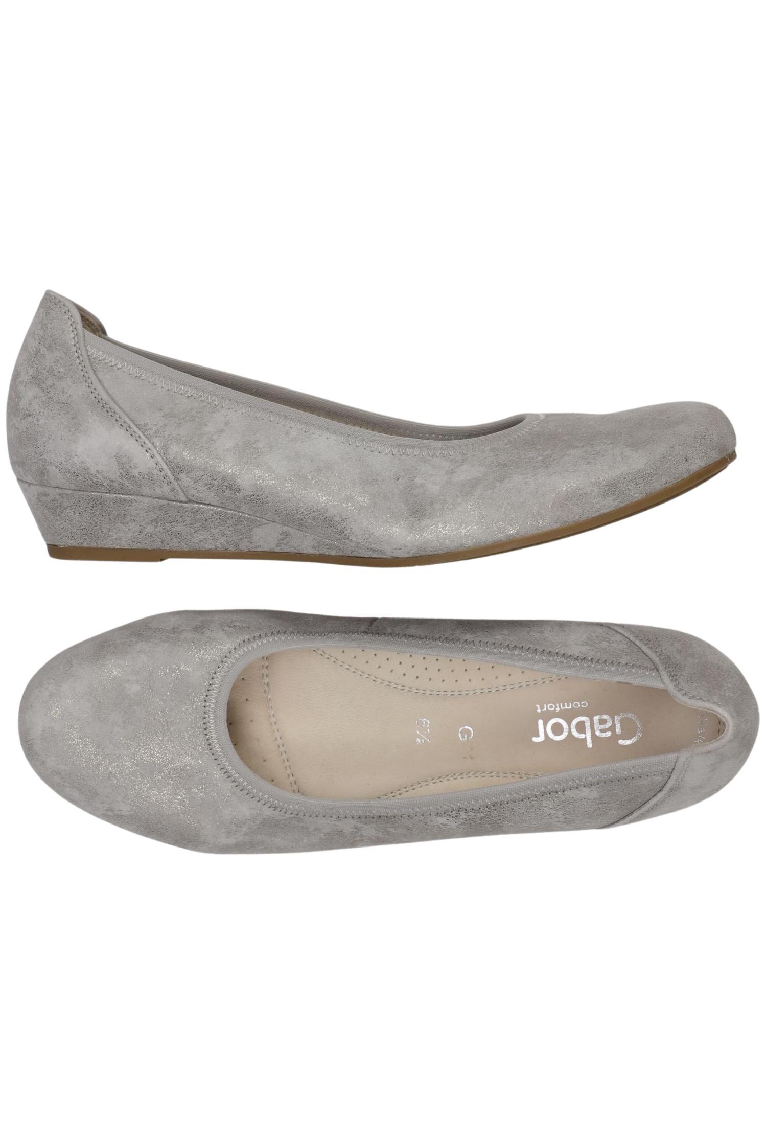 

Gabor Damen Ballerinas, grau, Gr. 6.5