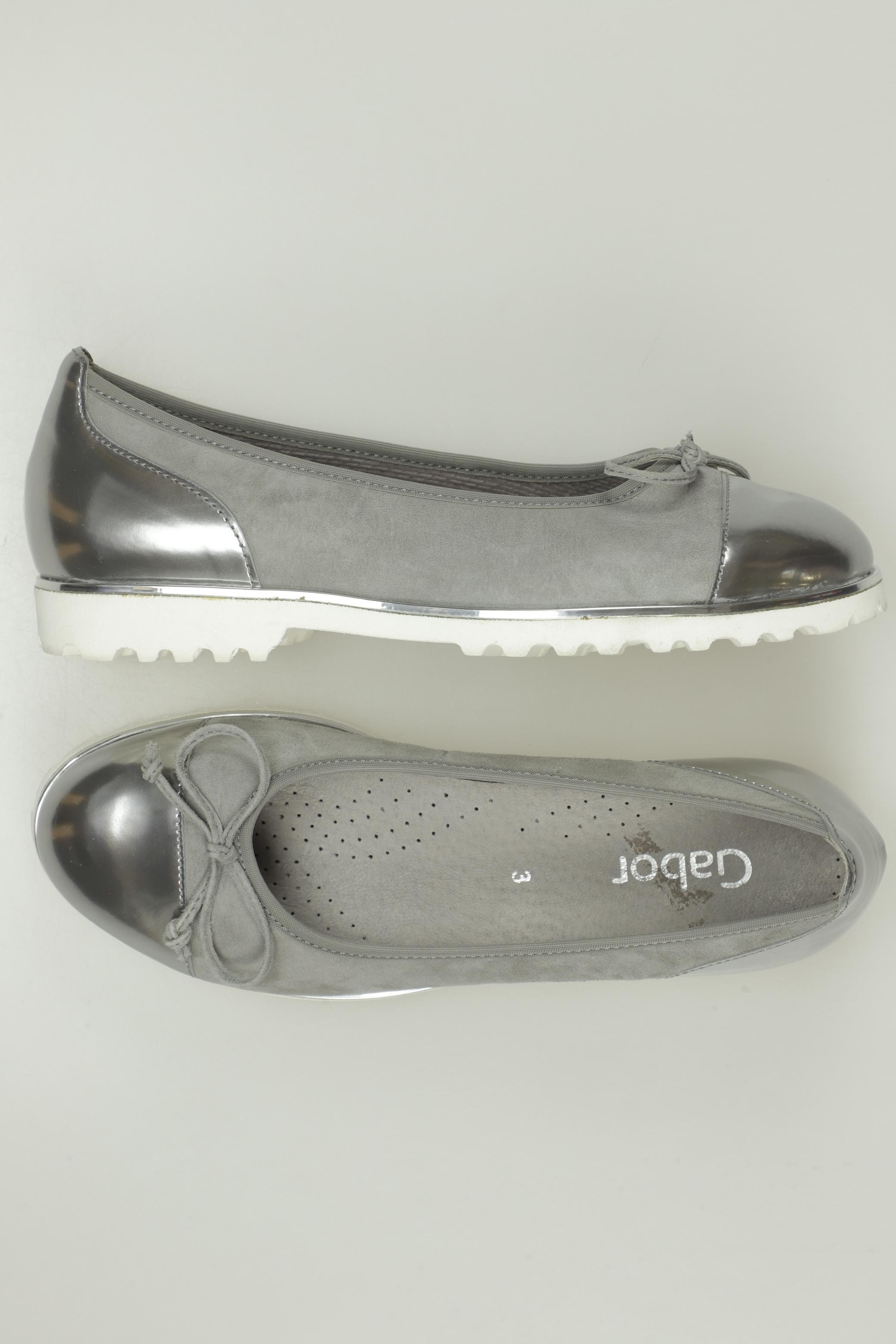 

Gabor Damen Ballerinas, grau, Gr. 3
