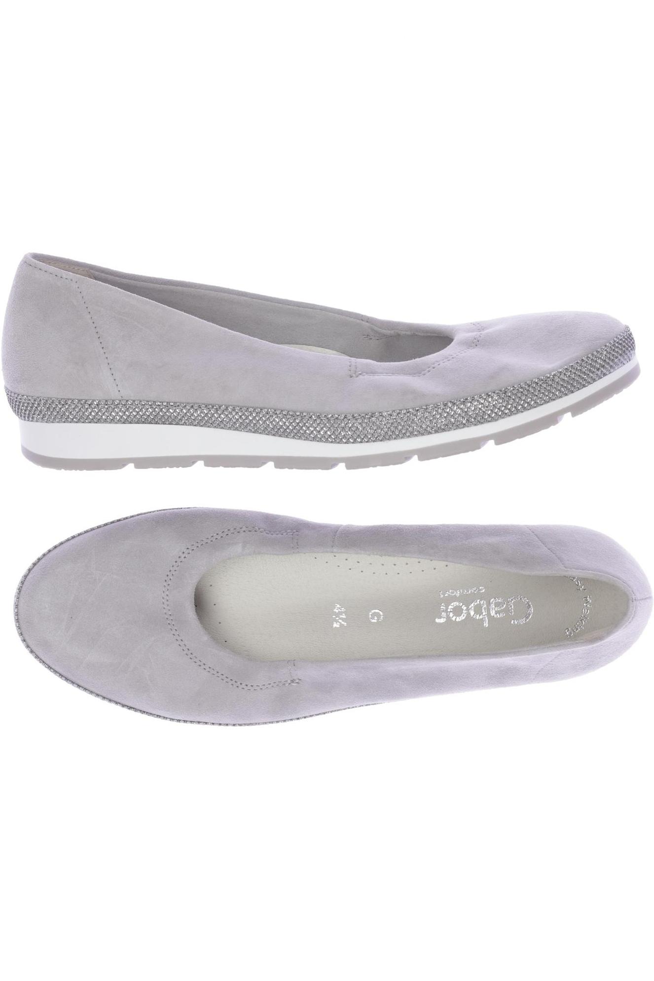 

Gabor Damen Ballerinas, grau, Gr. 4.5