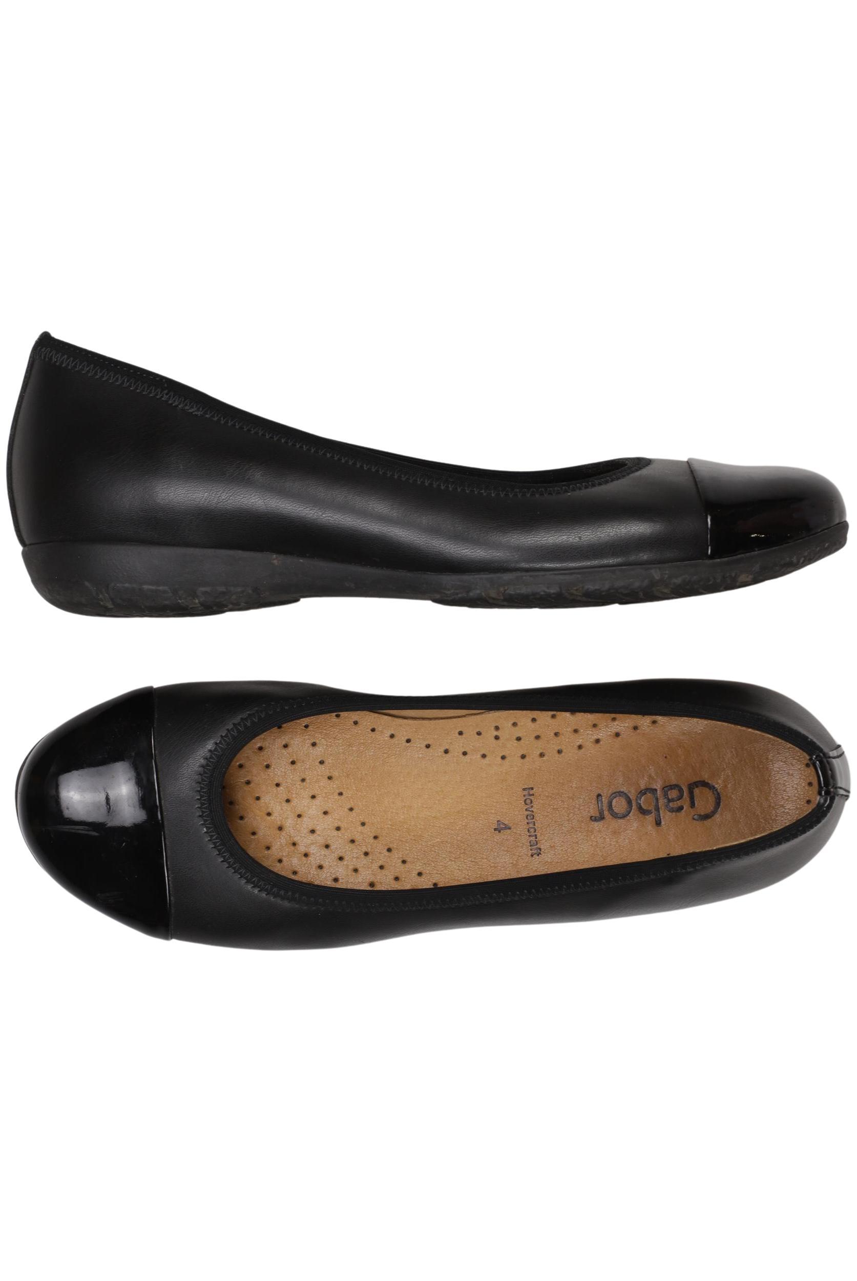 

Gabor Damen Ballerinas, schwarz, Gr. 4