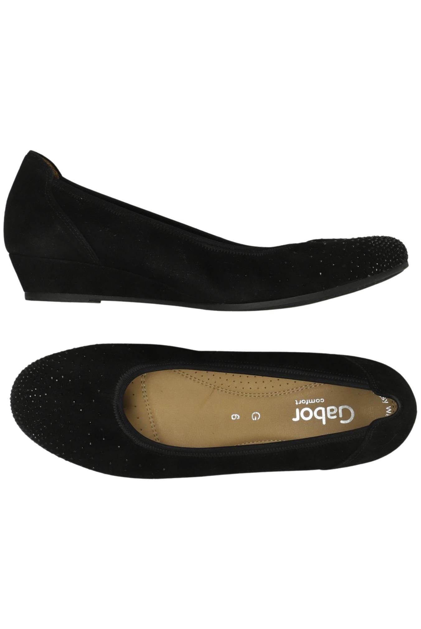 

Gabor Damen Ballerinas, schwarz, Gr. 6
