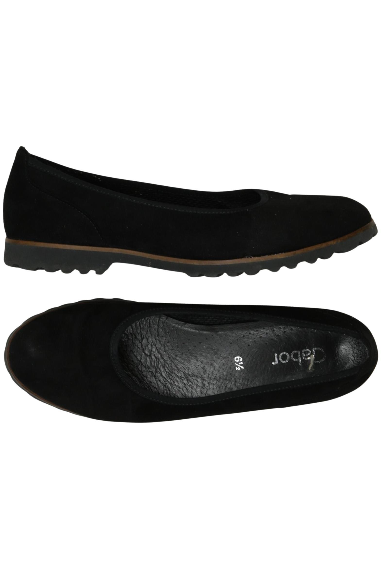 

Gabor Damen Ballerinas, schwarz, Gr. 6.5