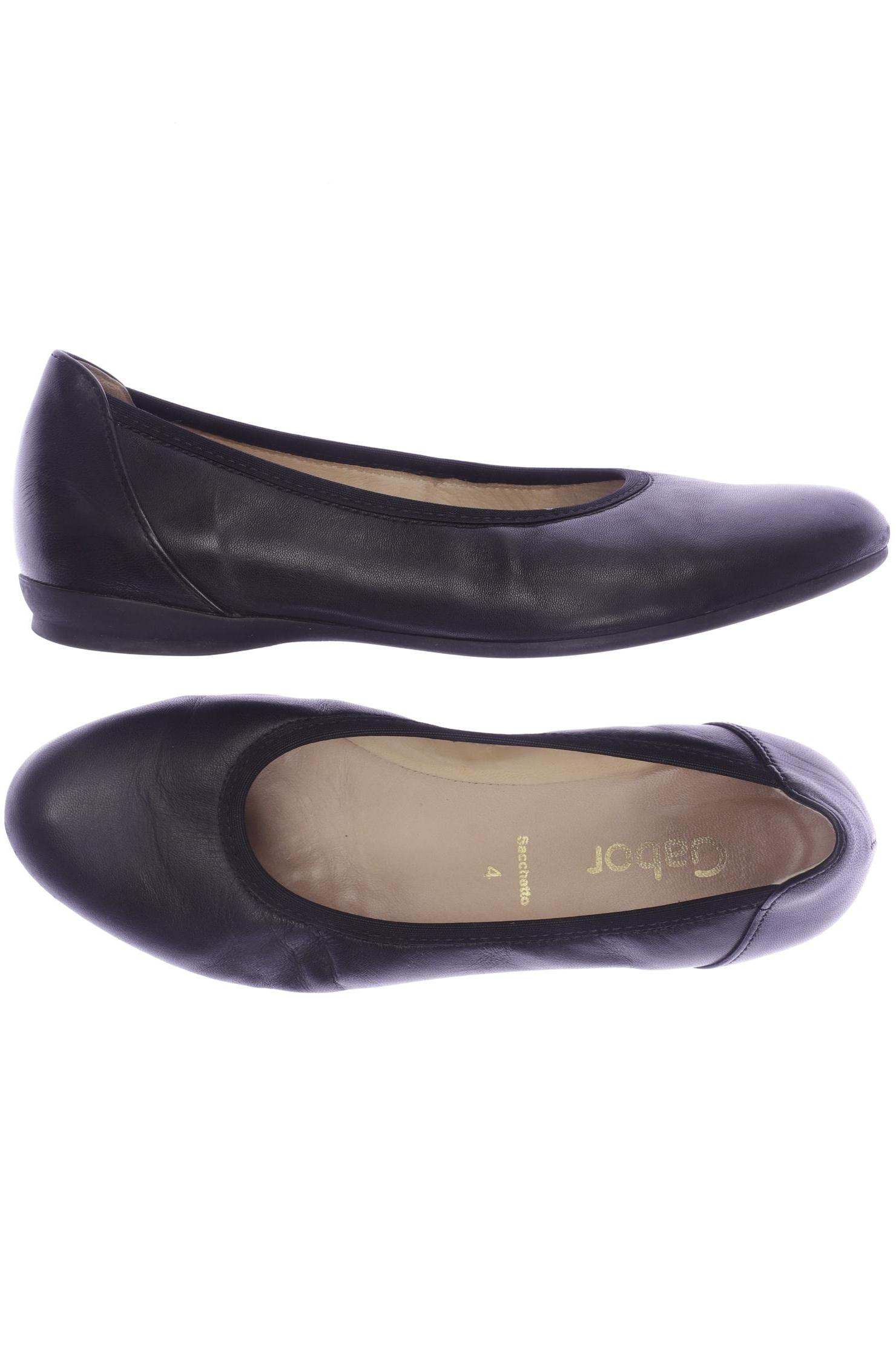 

Gabor Damen Ballerinas, schwarz, Gr. 4