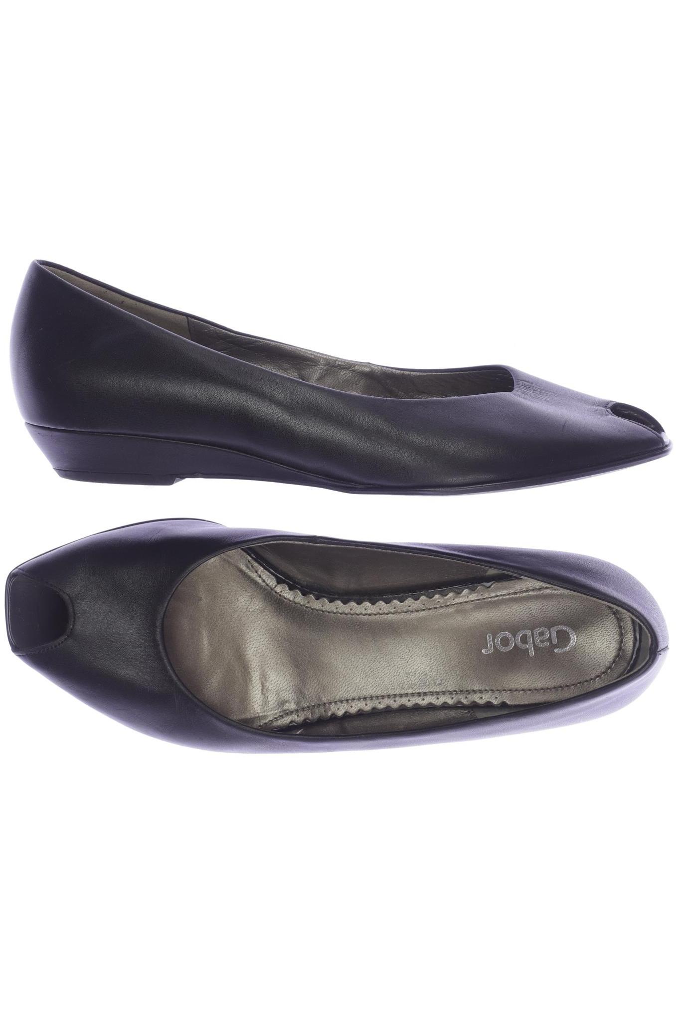 

Gabor Damen Ballerinas, schwarz, Gr. 6