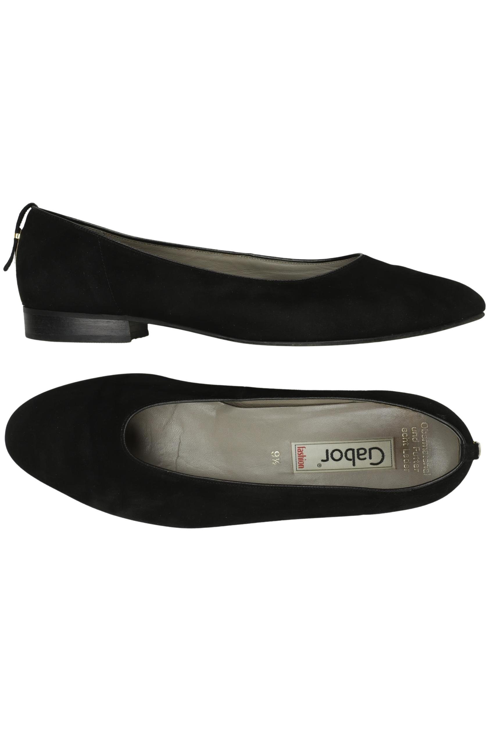 

Gabor Damen Ballerinas, schwarz, Gr. 9.5