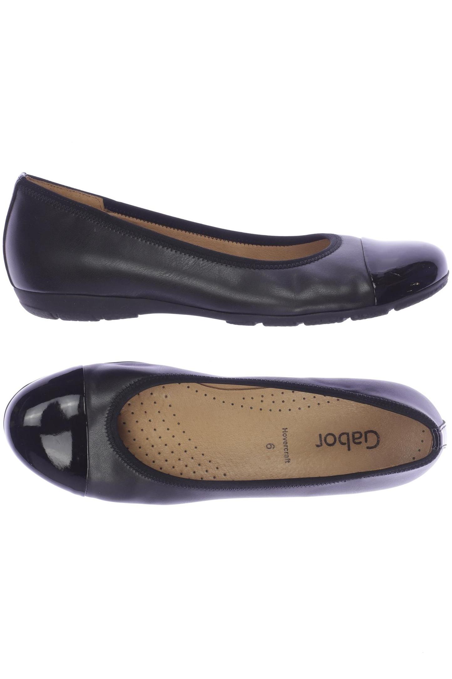 

Gabor Damen Ballerinas, schwarz, Gr. 6