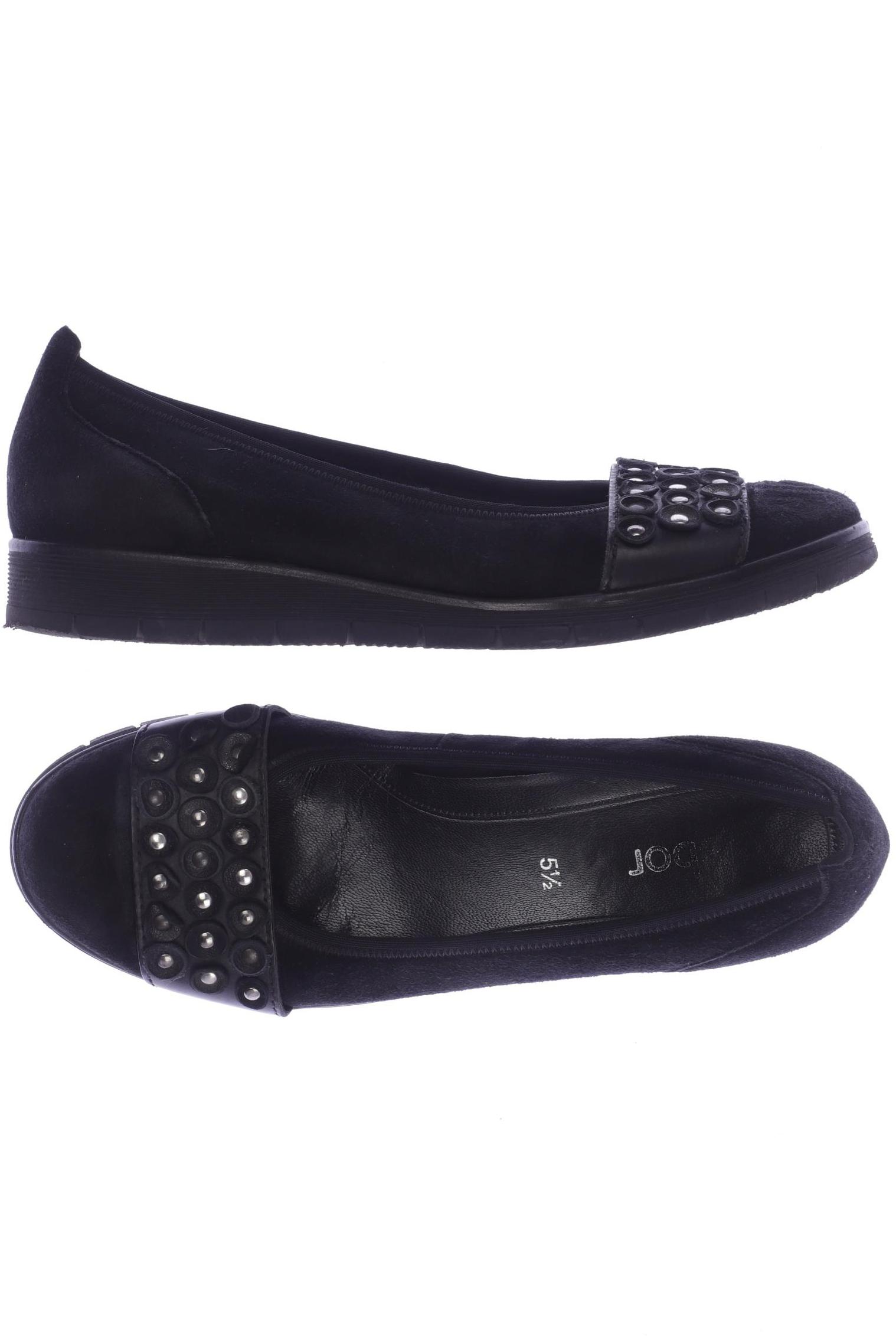 

Gabor Damen Ballerinas, schwarz, Gr. 5.5