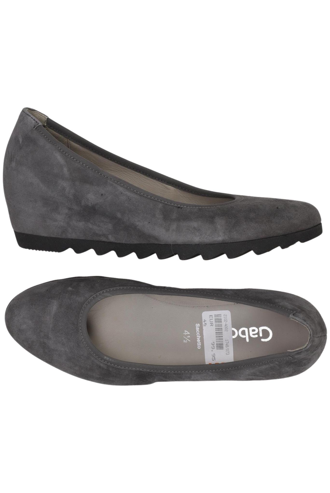 

Gabor Damen Ballerinas, grau, Gr. 4.5