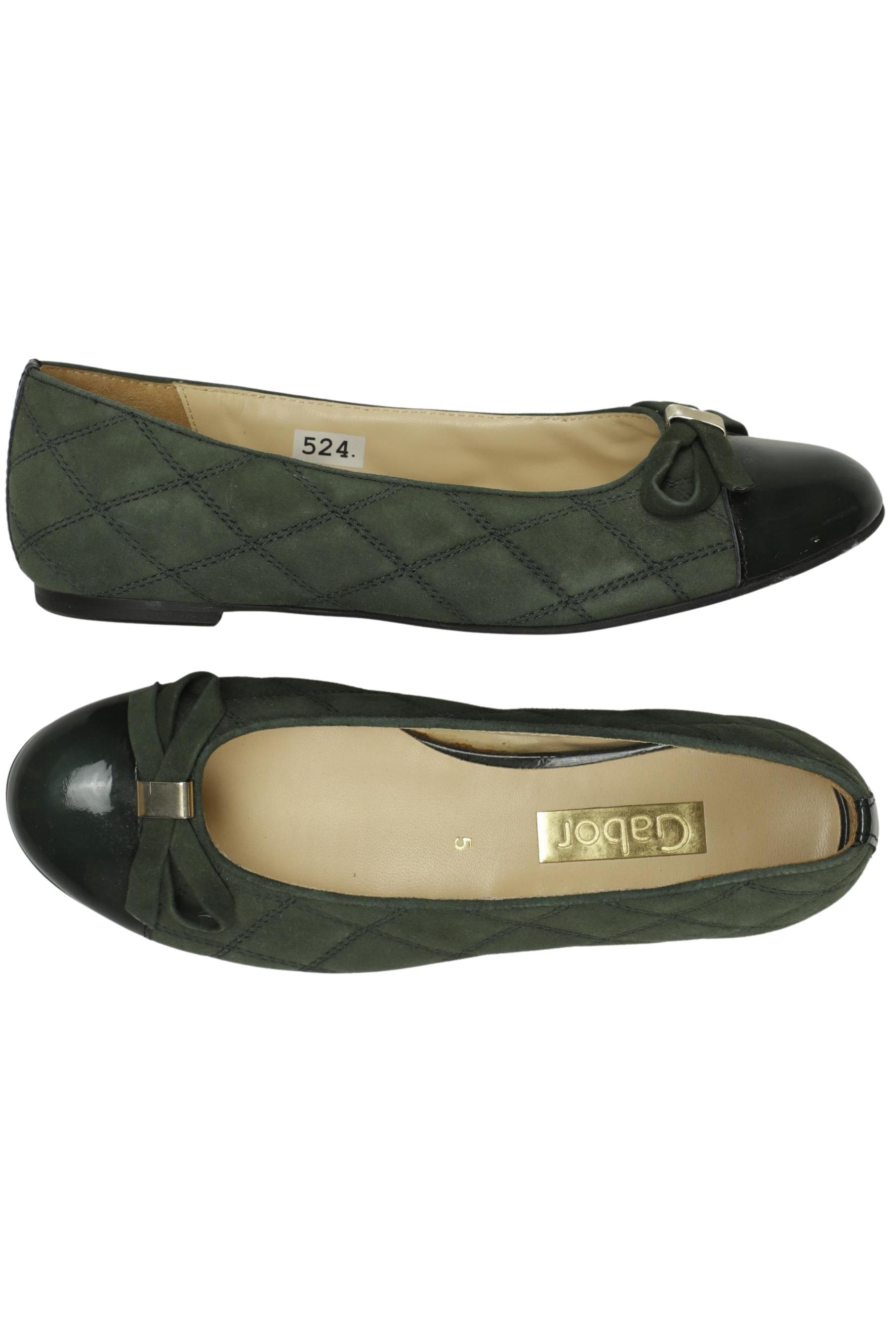 

Gabor Damen Ballerinas, grün, Gr. 5
