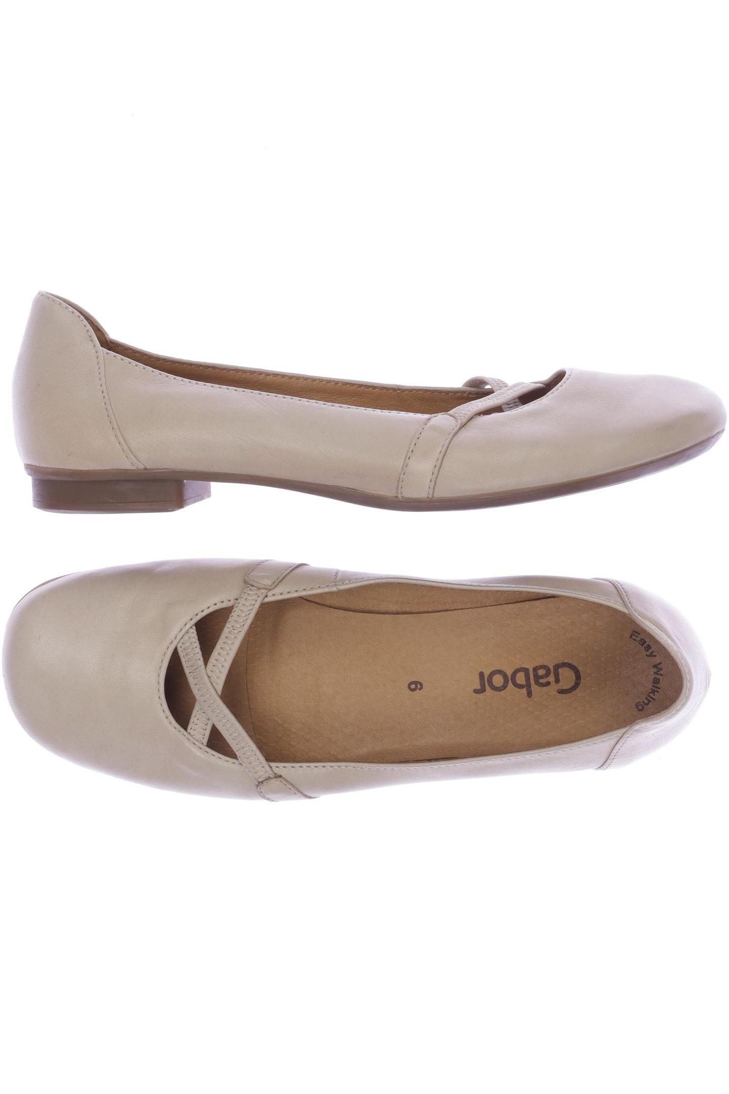 

Gabor Damen Ballerinas, beige, Gr. 6