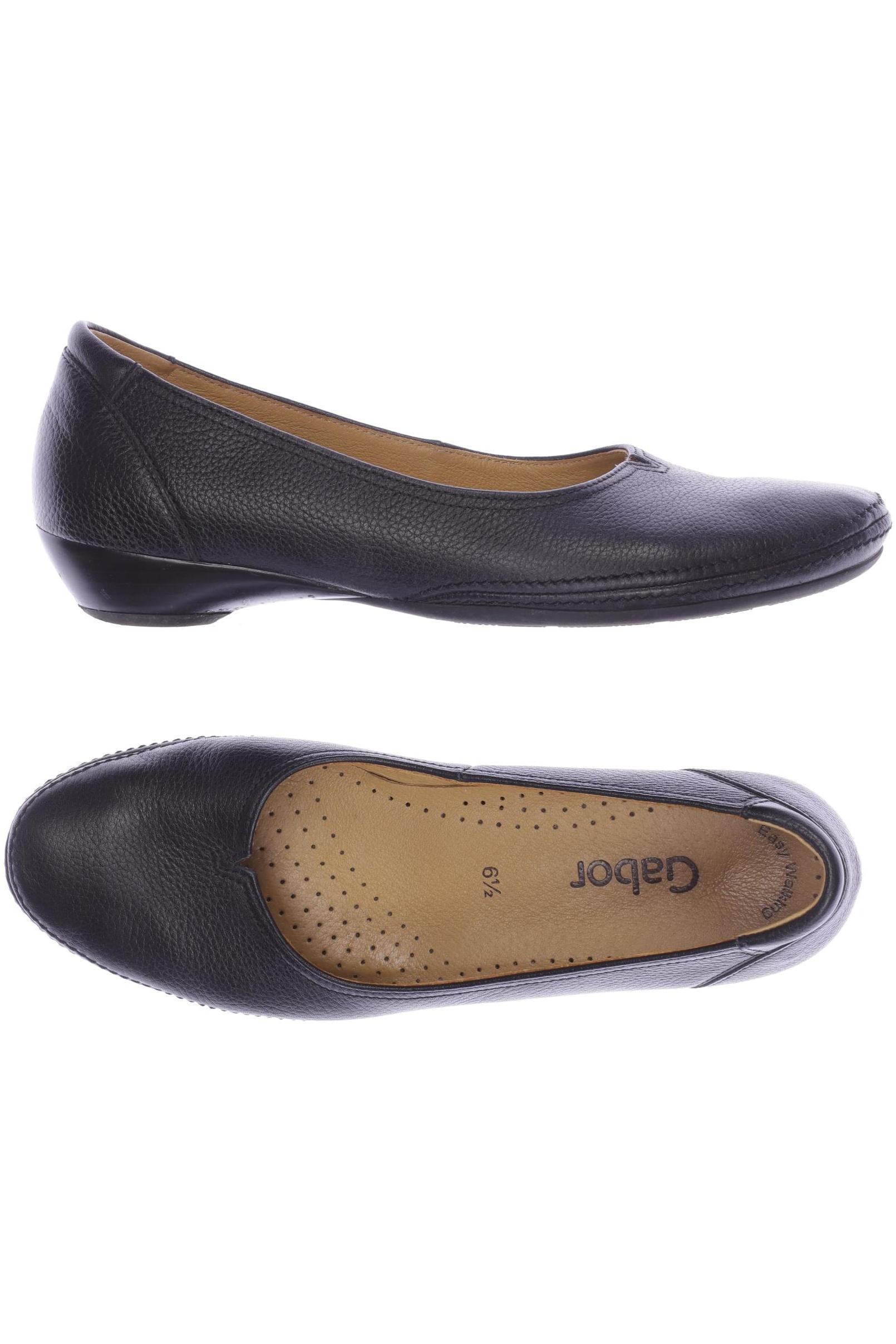 

Gabor Damen Ballerinas, schwarz, Gr. 6.5