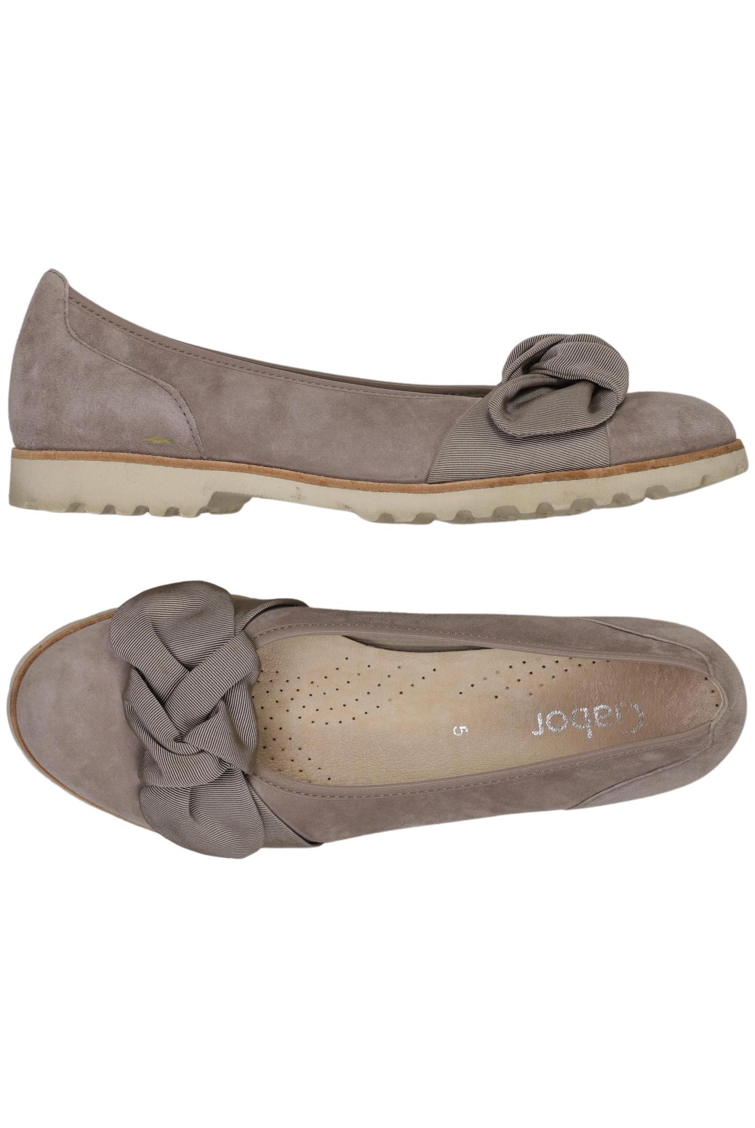 

Gabor Damen Ballerinas, grau, Gr. 5
