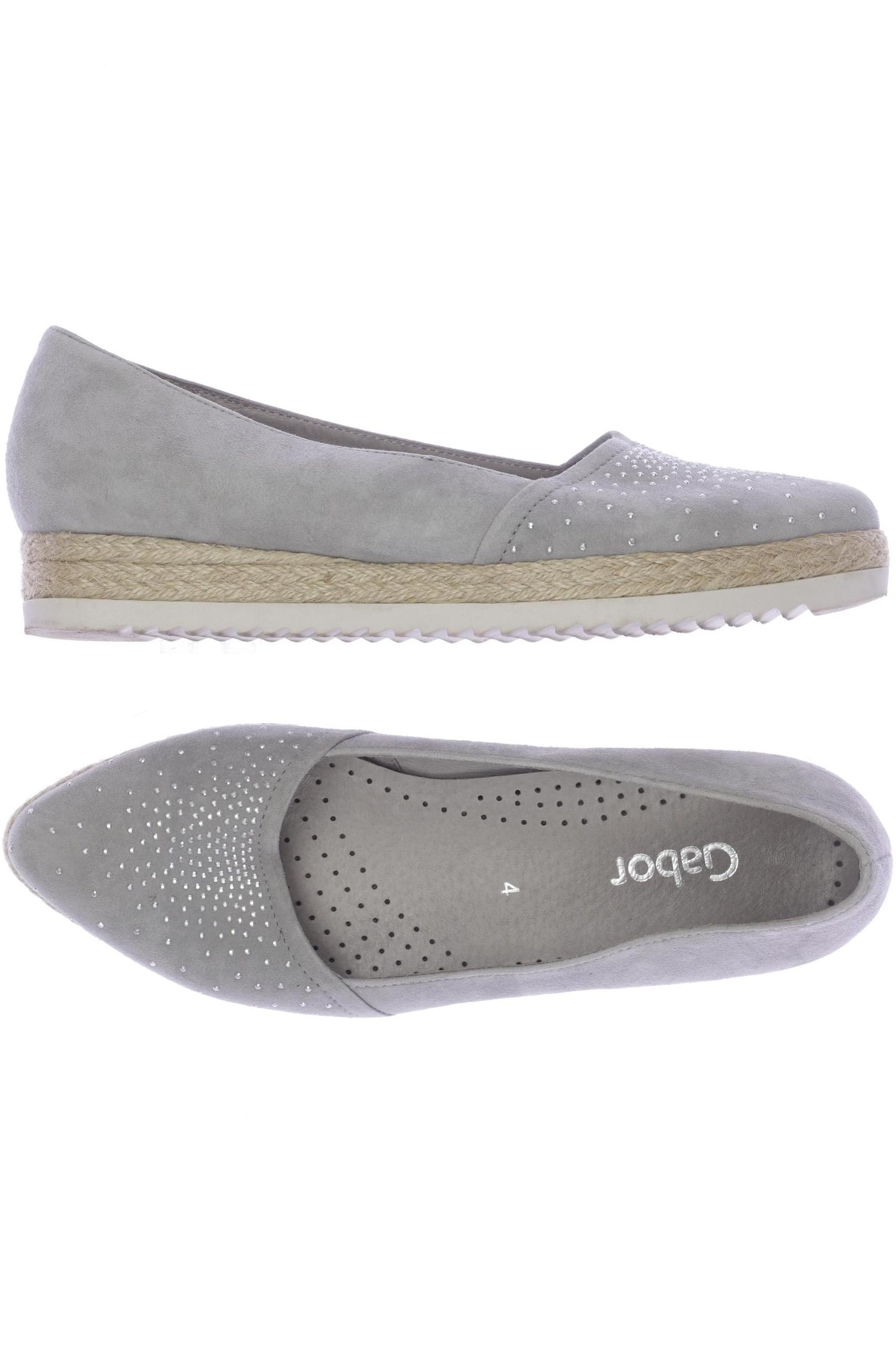 

Gabor Damen Ballerinas, grau, Gr. 4