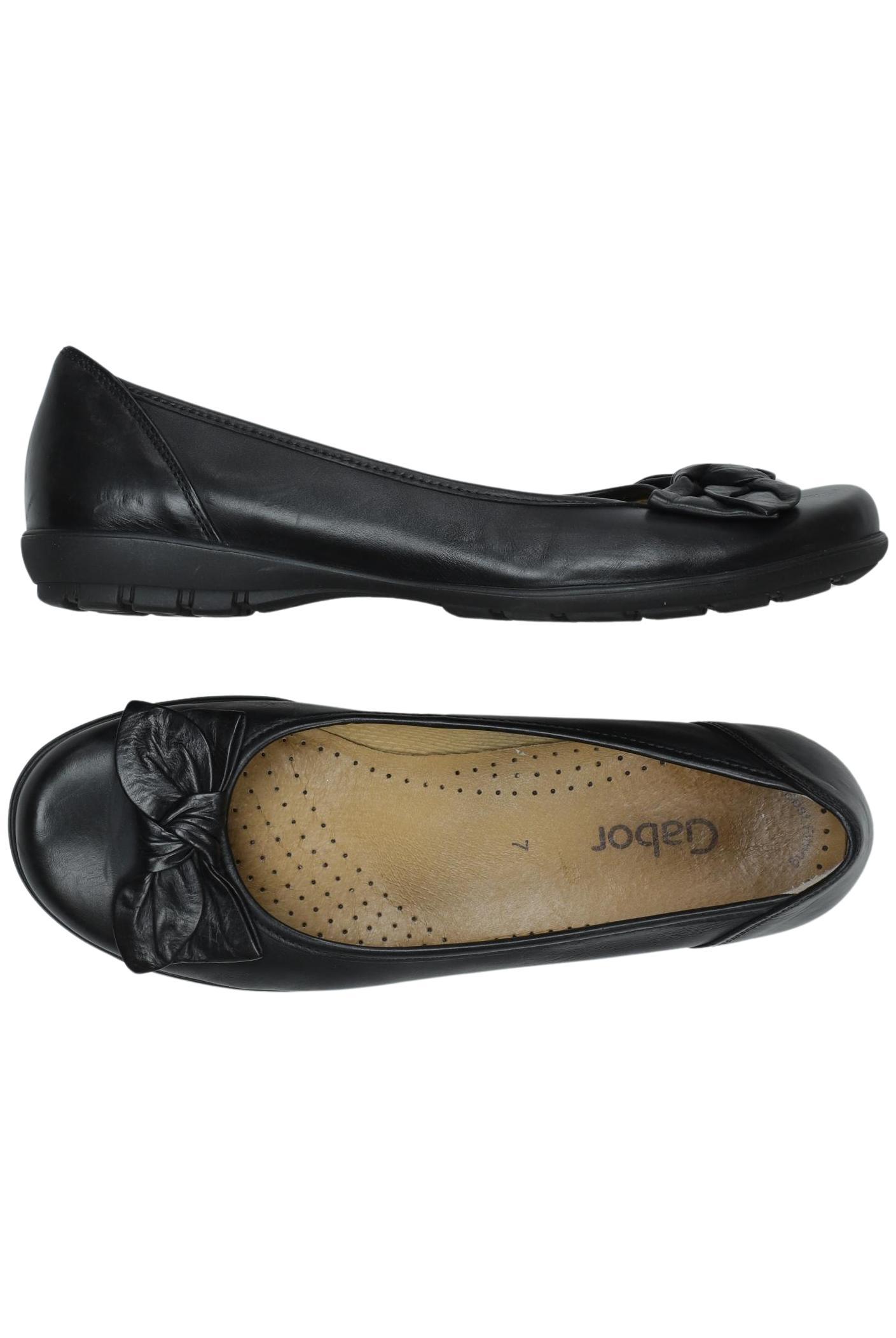 

Gabor Damen Ballerinas, schwarz, Gr. 7