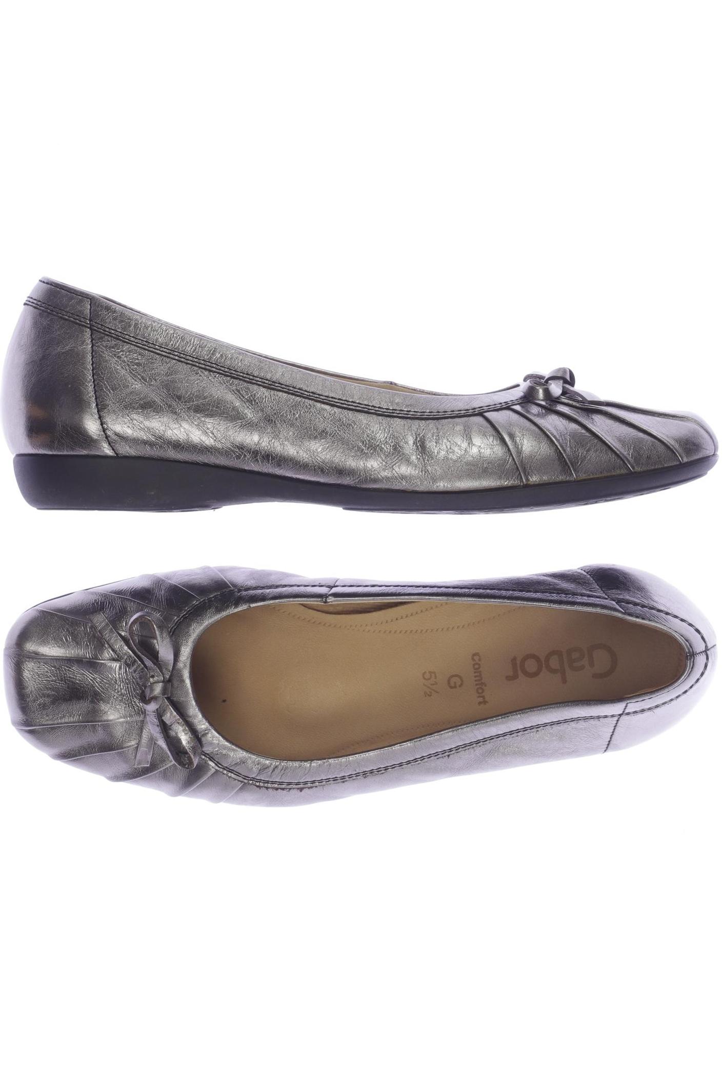 

Gabor Damen Ballerinas, silber