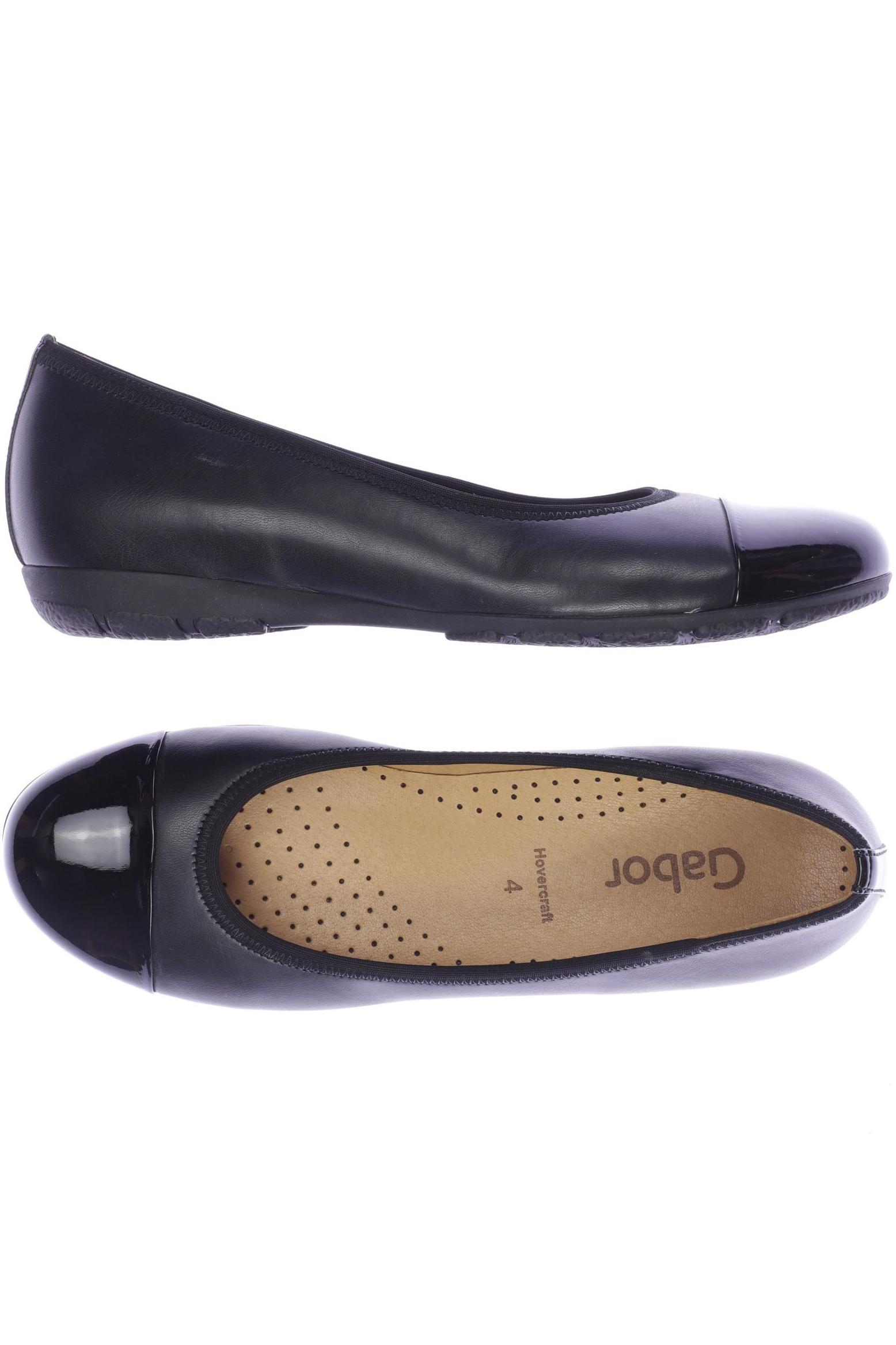 

Gabor Damen Ballerinas, schwarz, Gr. 4