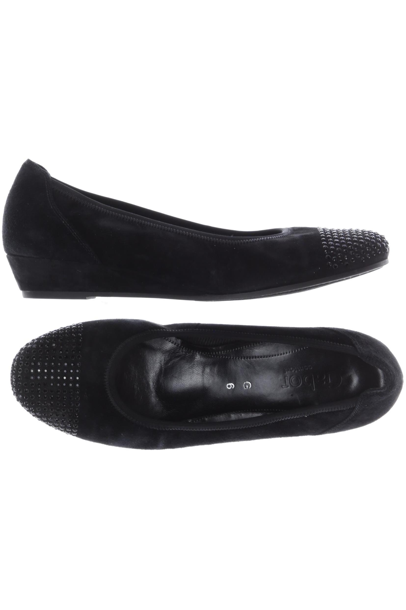 

Gabor Damen Ballerinas, schwarz, Gr. 6