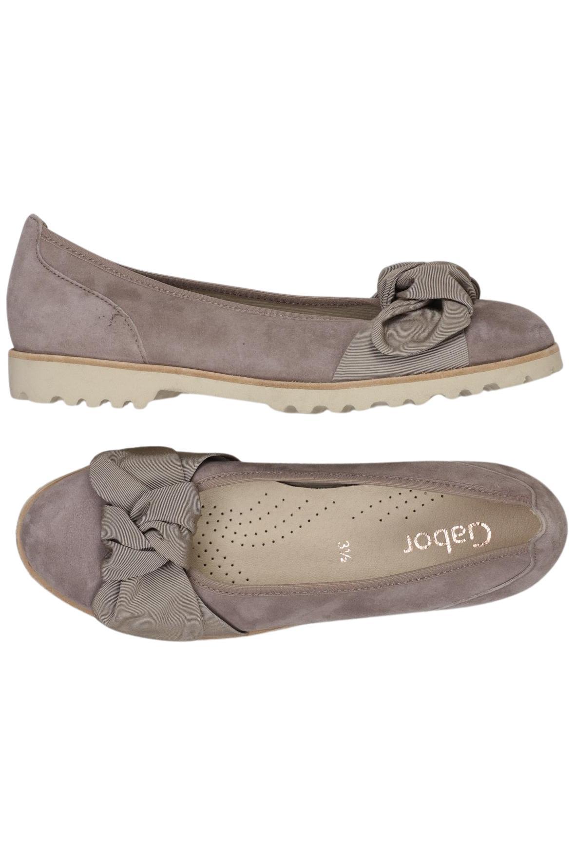 

Gabor Damen Ballerinas, grau, Gr. 3.5