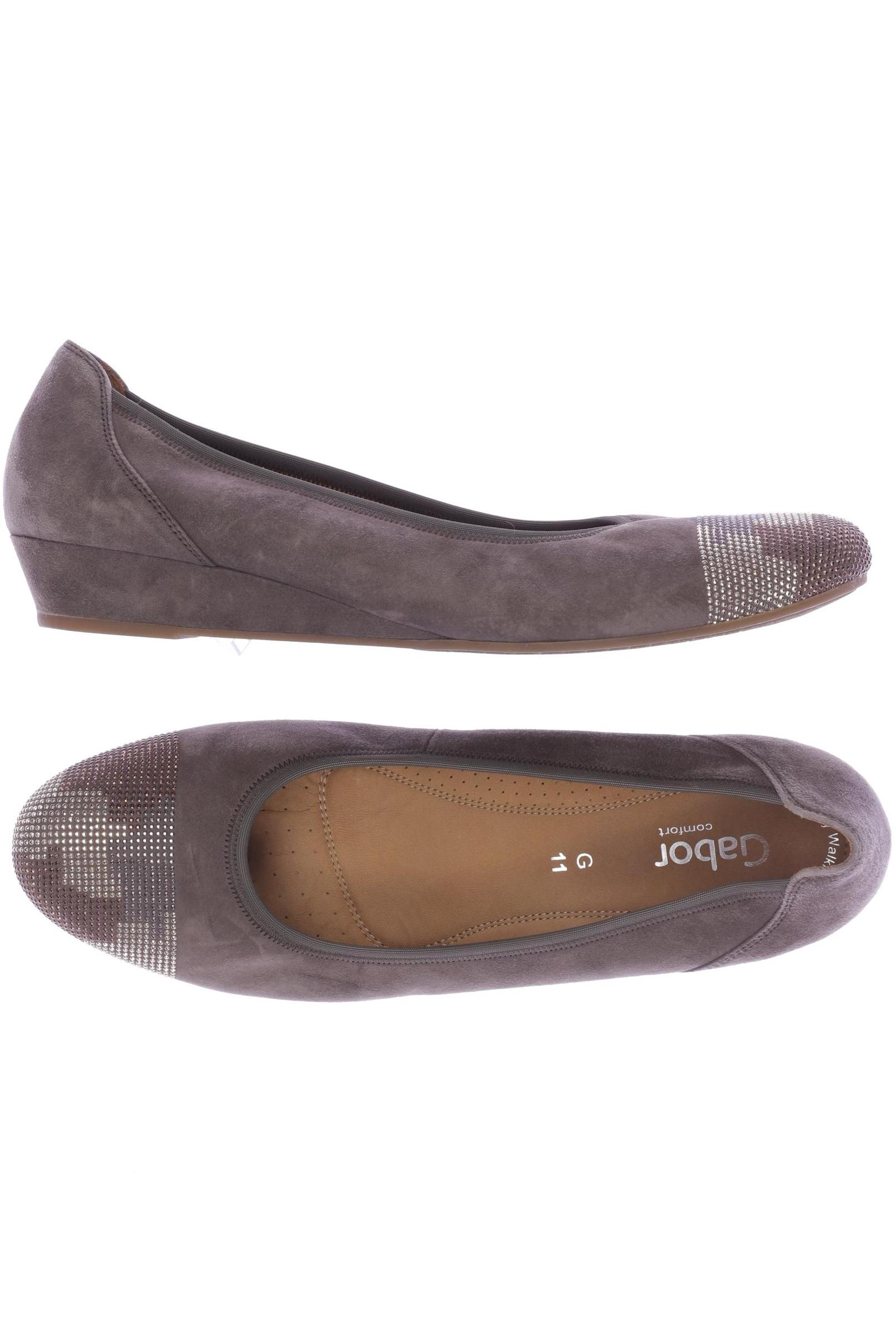 

Gabor Damen Ballerinas, grau, Gr. 11