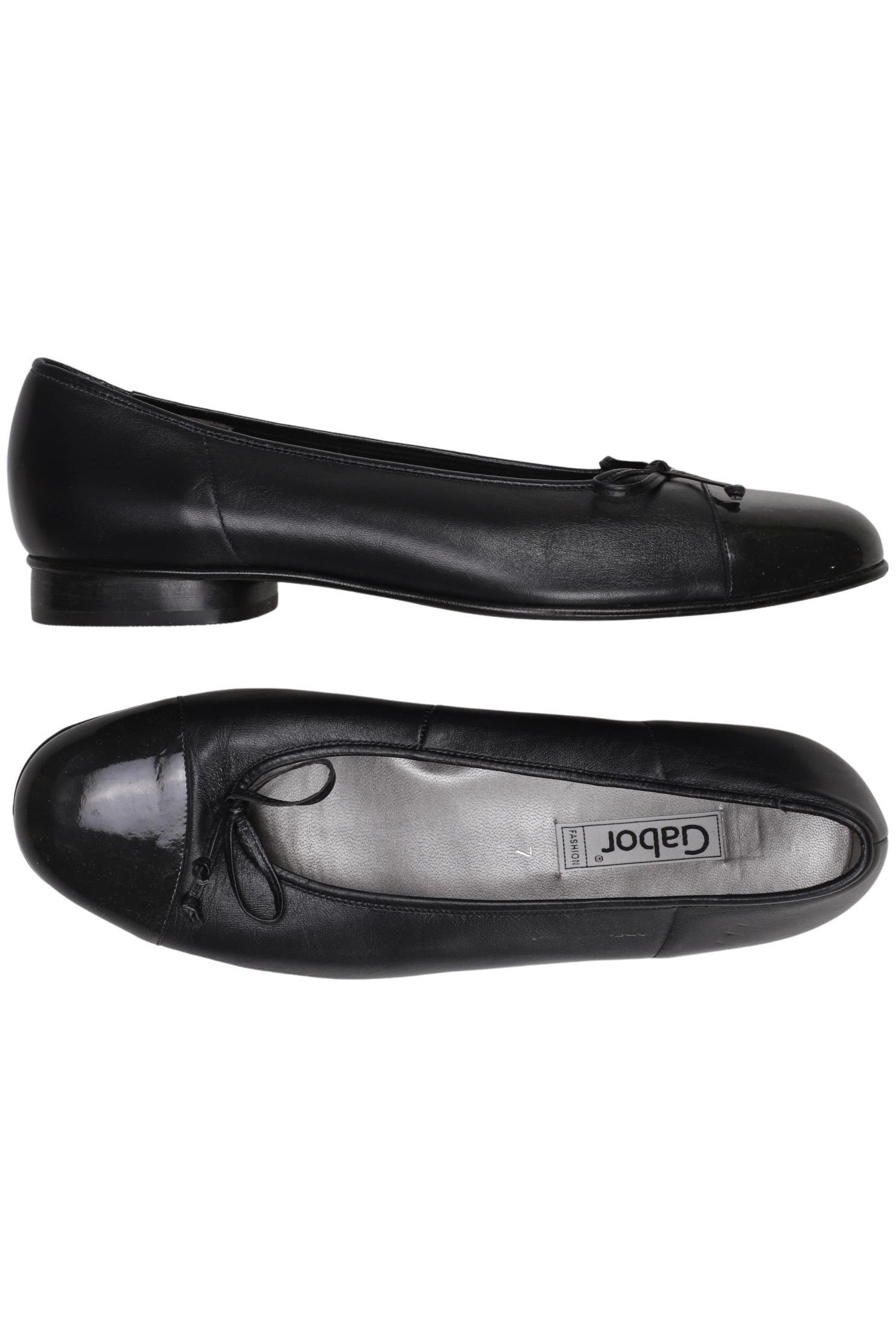 

Gabor Damen Ballerinas, schwarz, Gr. 7