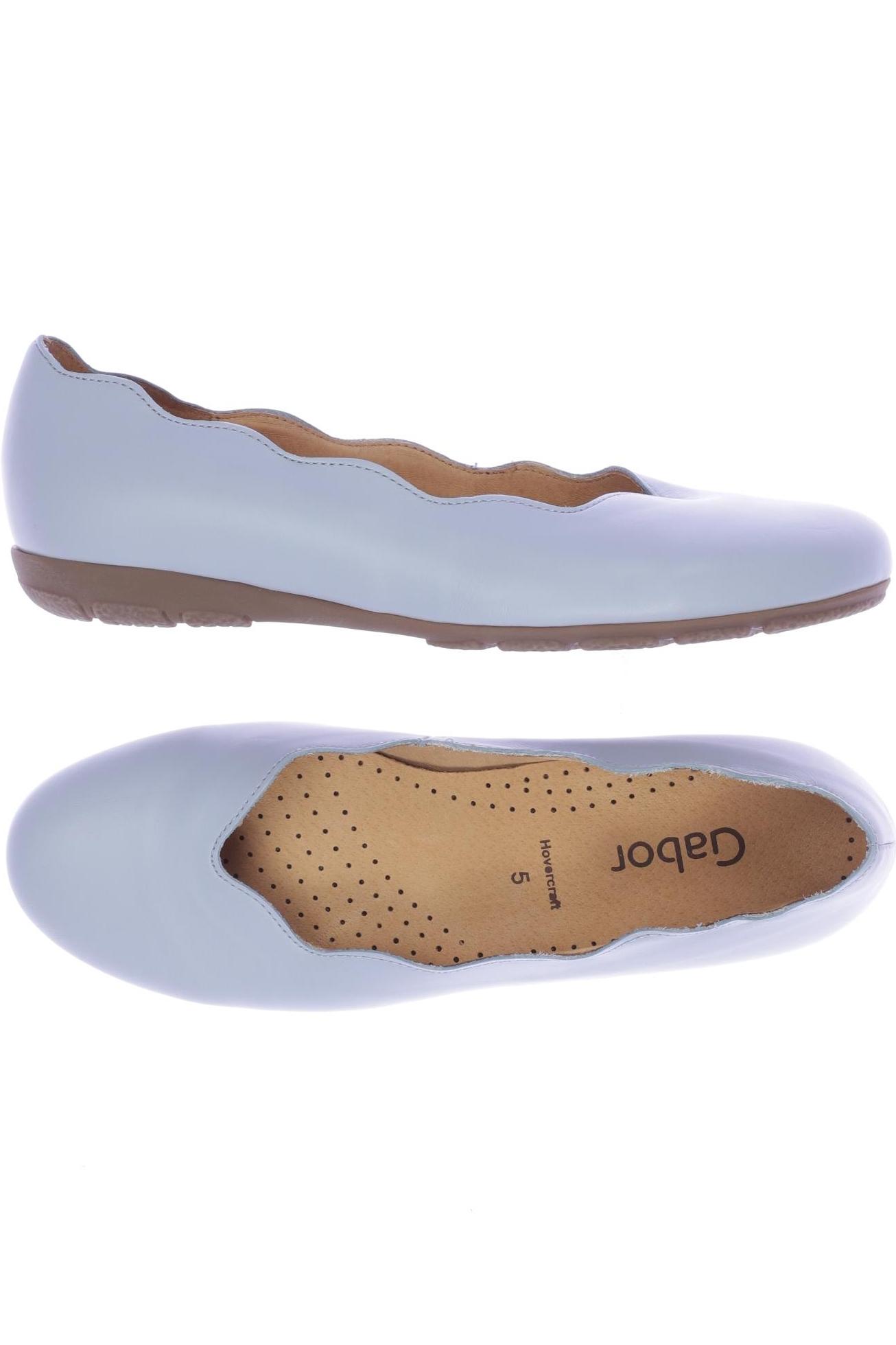 

Gabor Damen Ballerinas, blau, Gr. 5