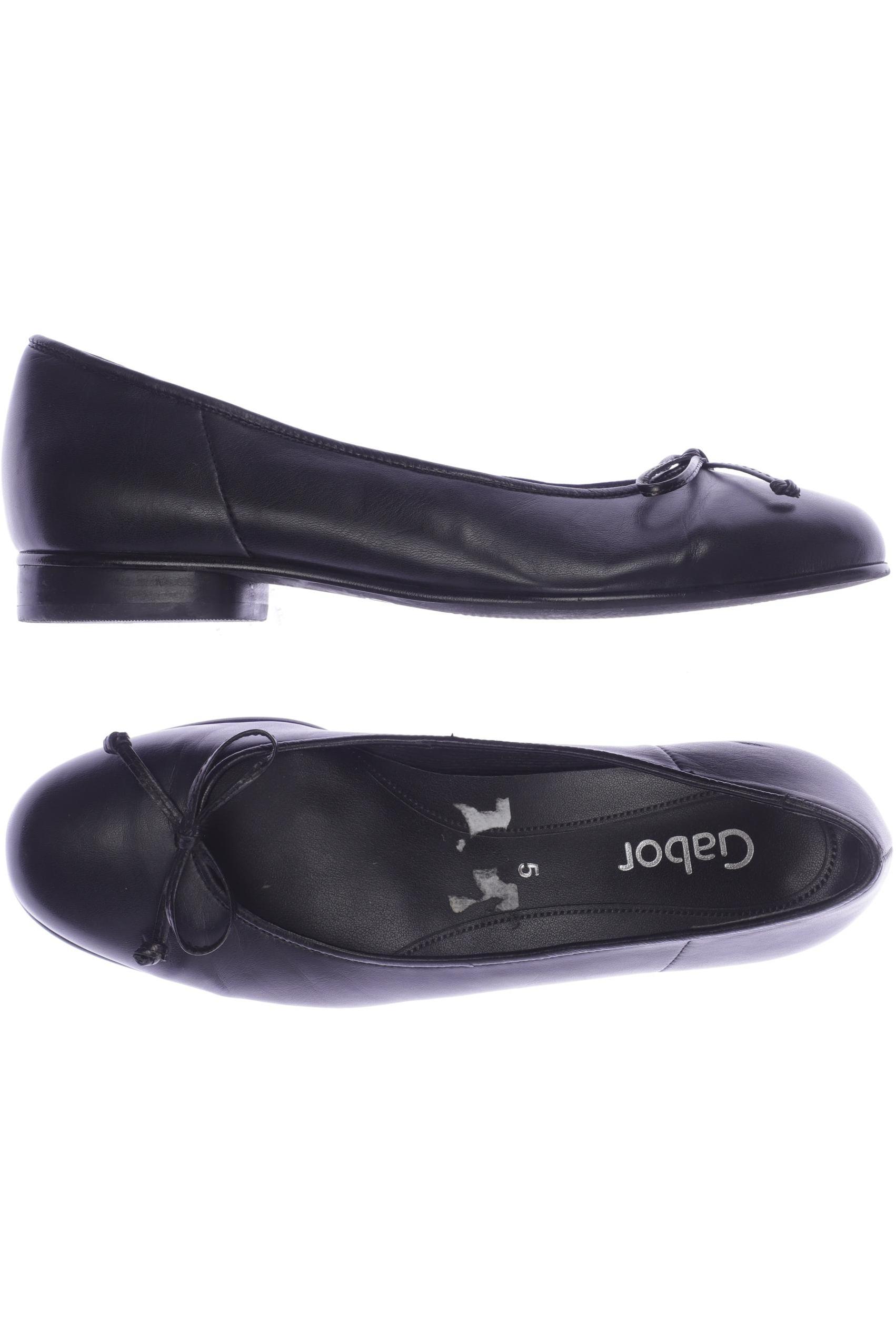 

Gabor Damen Ballerinas, schwarz