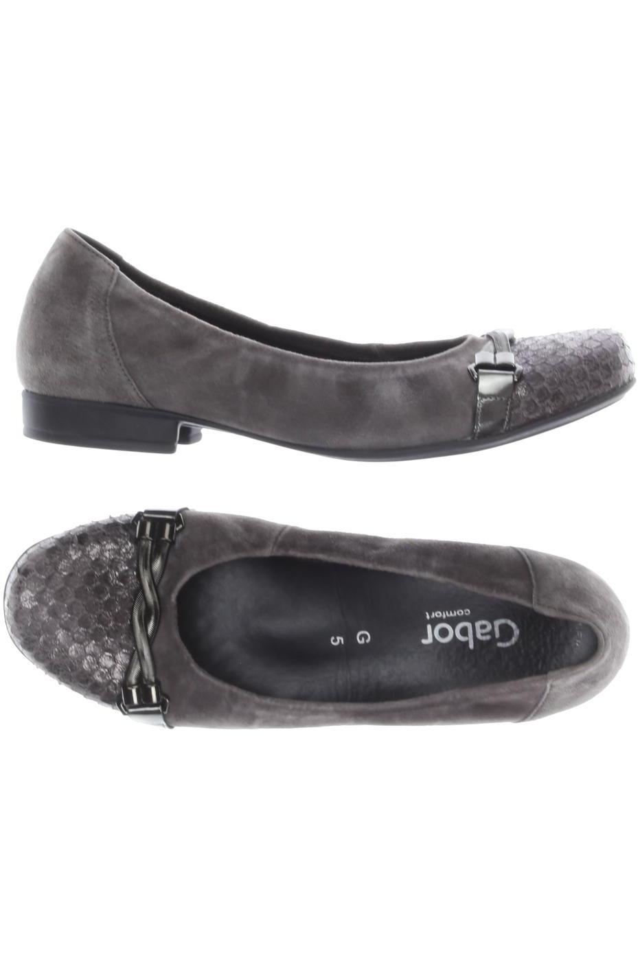 

Gabor Damen Ballerinas, grau, Gr. 5