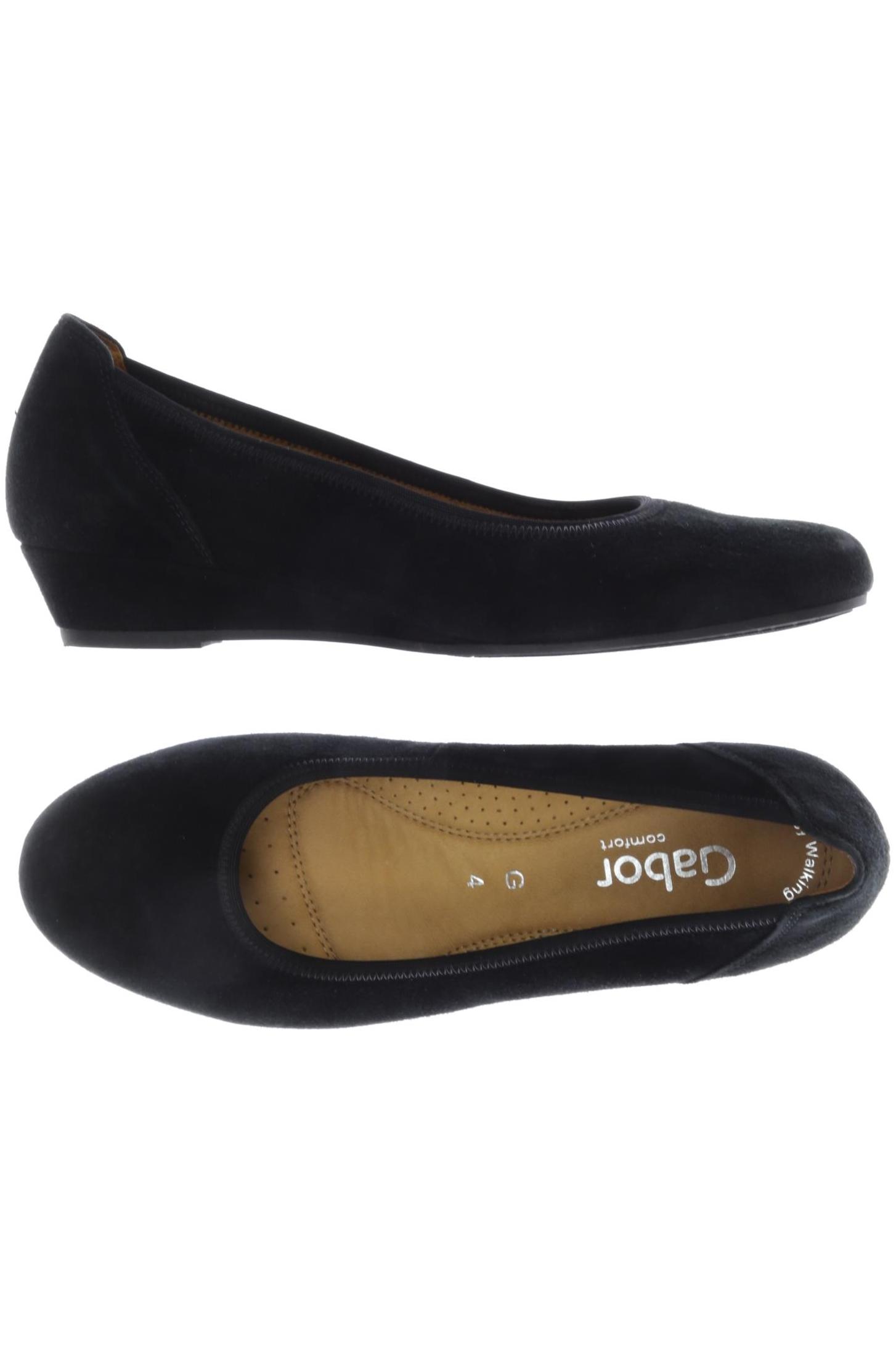 

Gabor Damen Ballerinas, schwarz, Gr. 4