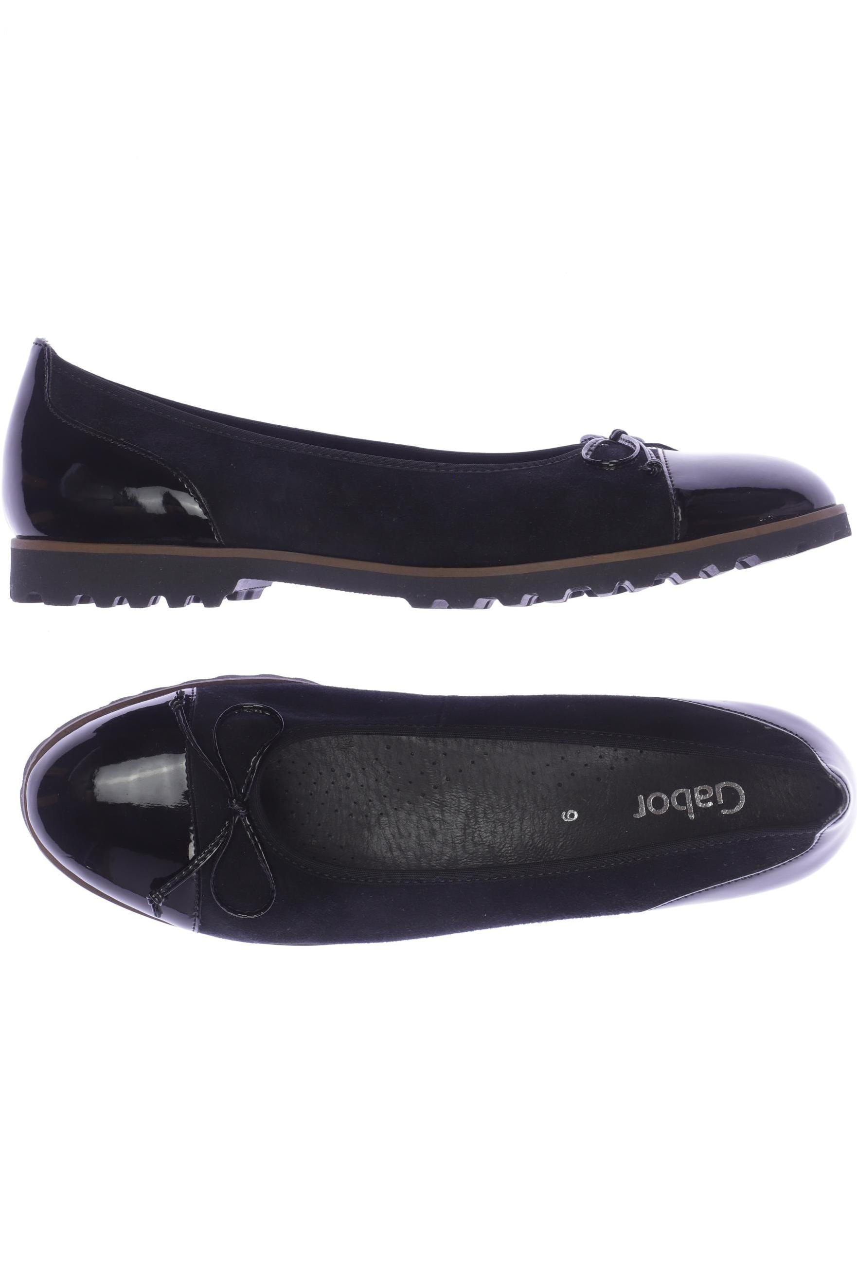 

Gabor Damen Ballerinas, schwarz, Gr. 6