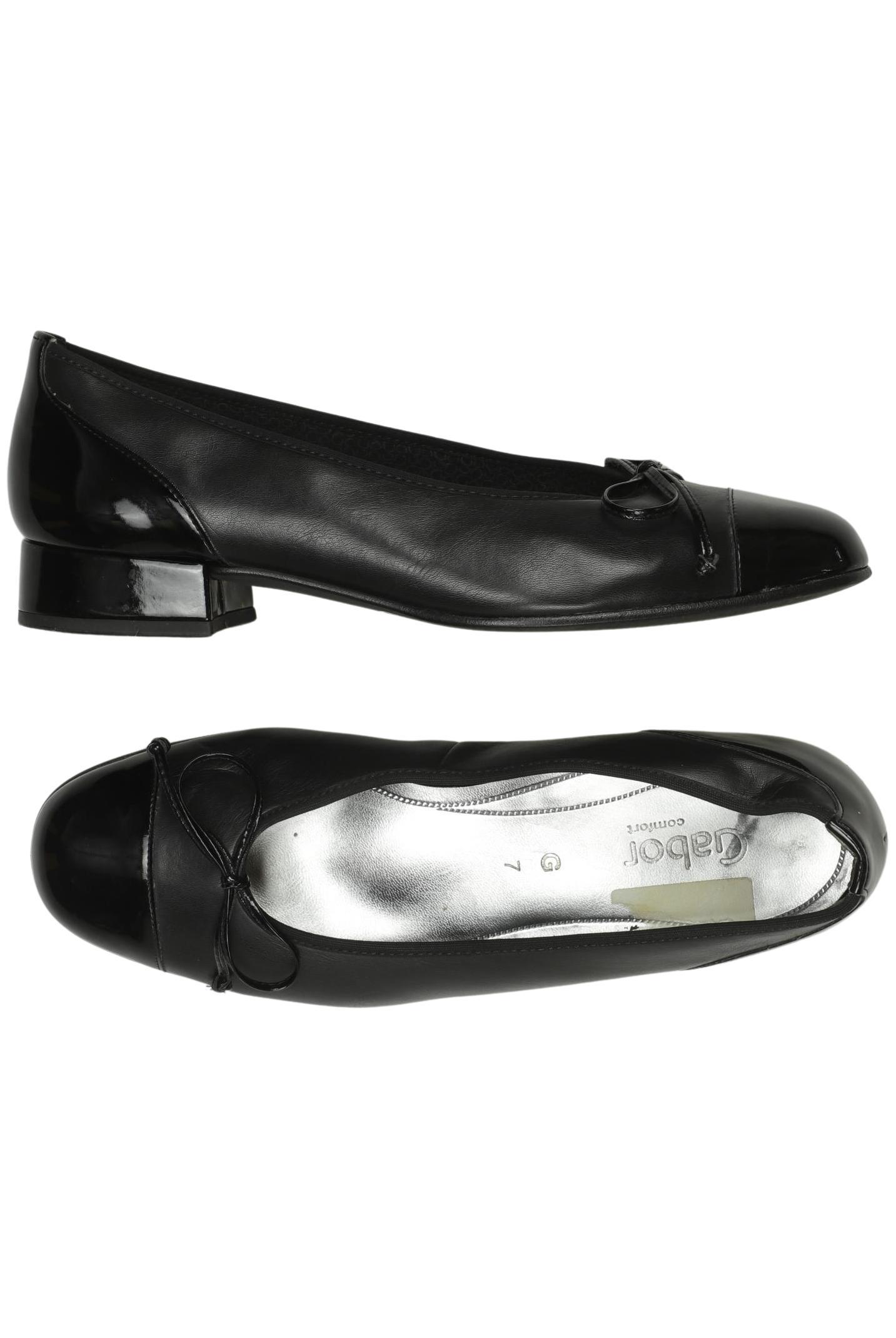 

Gabor Damen Ballerinas, schwarz, Gr. 7