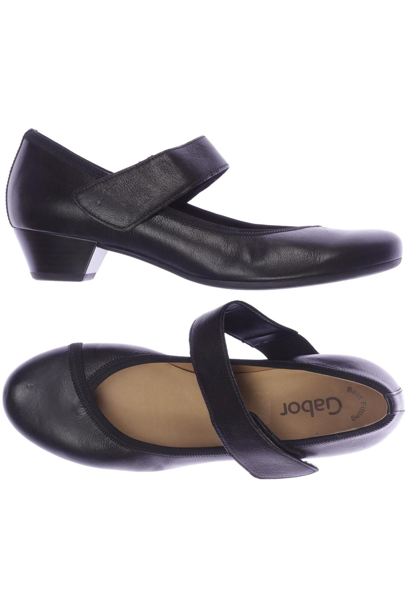 

Gabor Damen Ballerinas, schwarz, Gr. 6